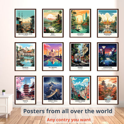 Travel prints | any 3 travel prints | set of 3 travel prints | Unique gift | travel posters | customised travel poster | Money saving