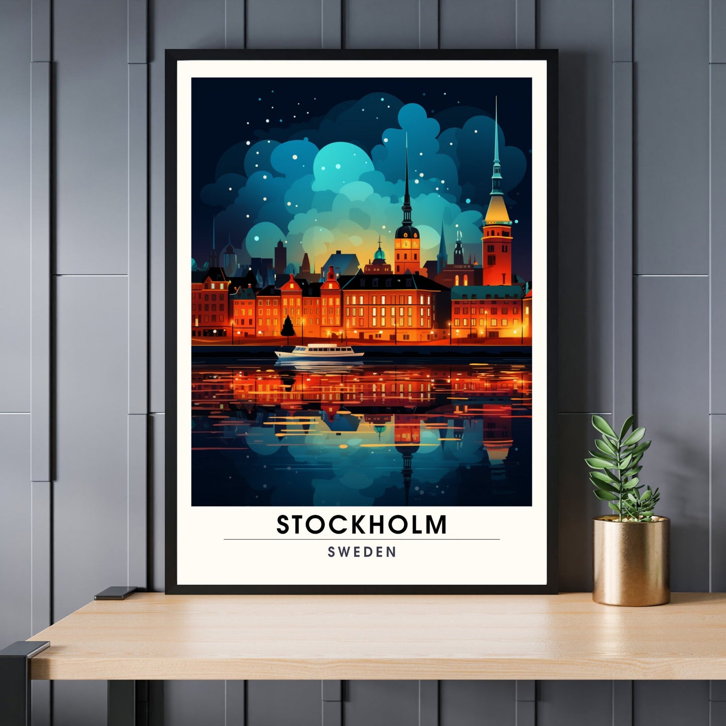 Impression Stockholm | voyage de nuit à Stockholm