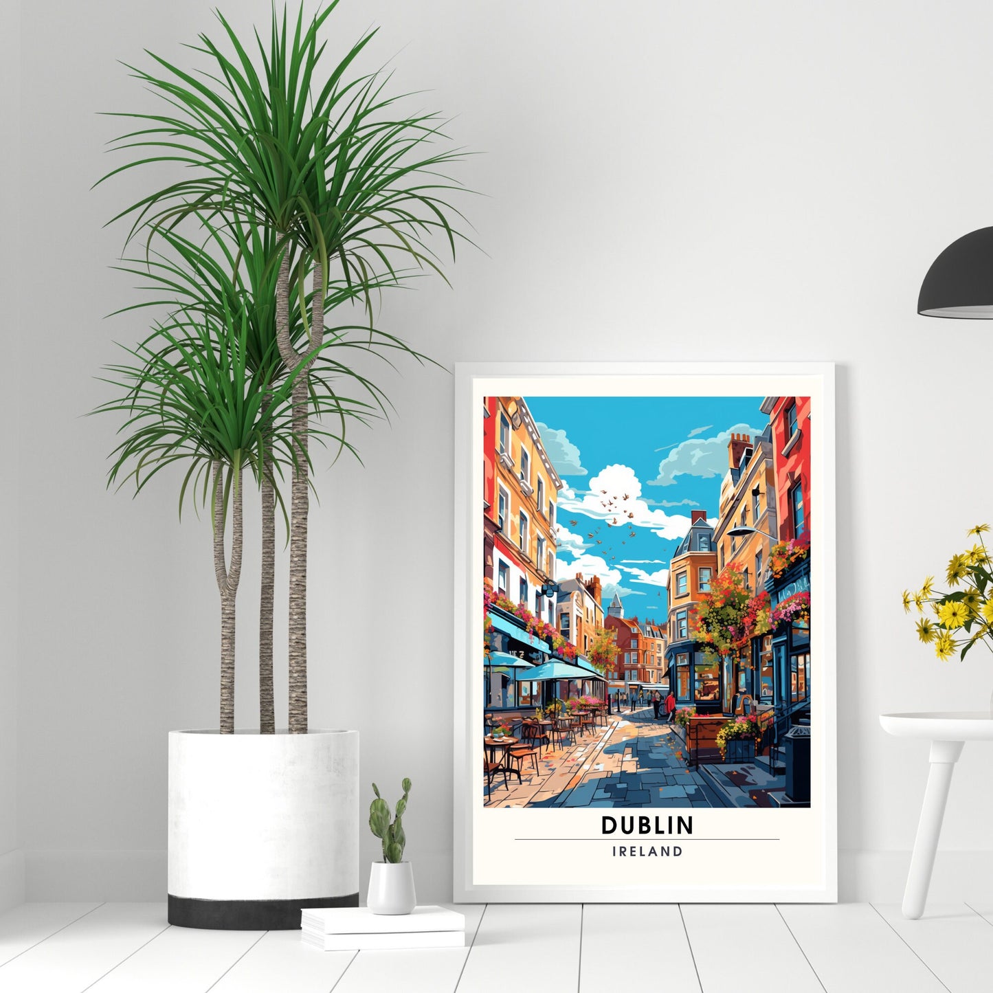 Impression Dublin | Affiche de voyage Dublin, Irlande | Affiche de voyage Dublin