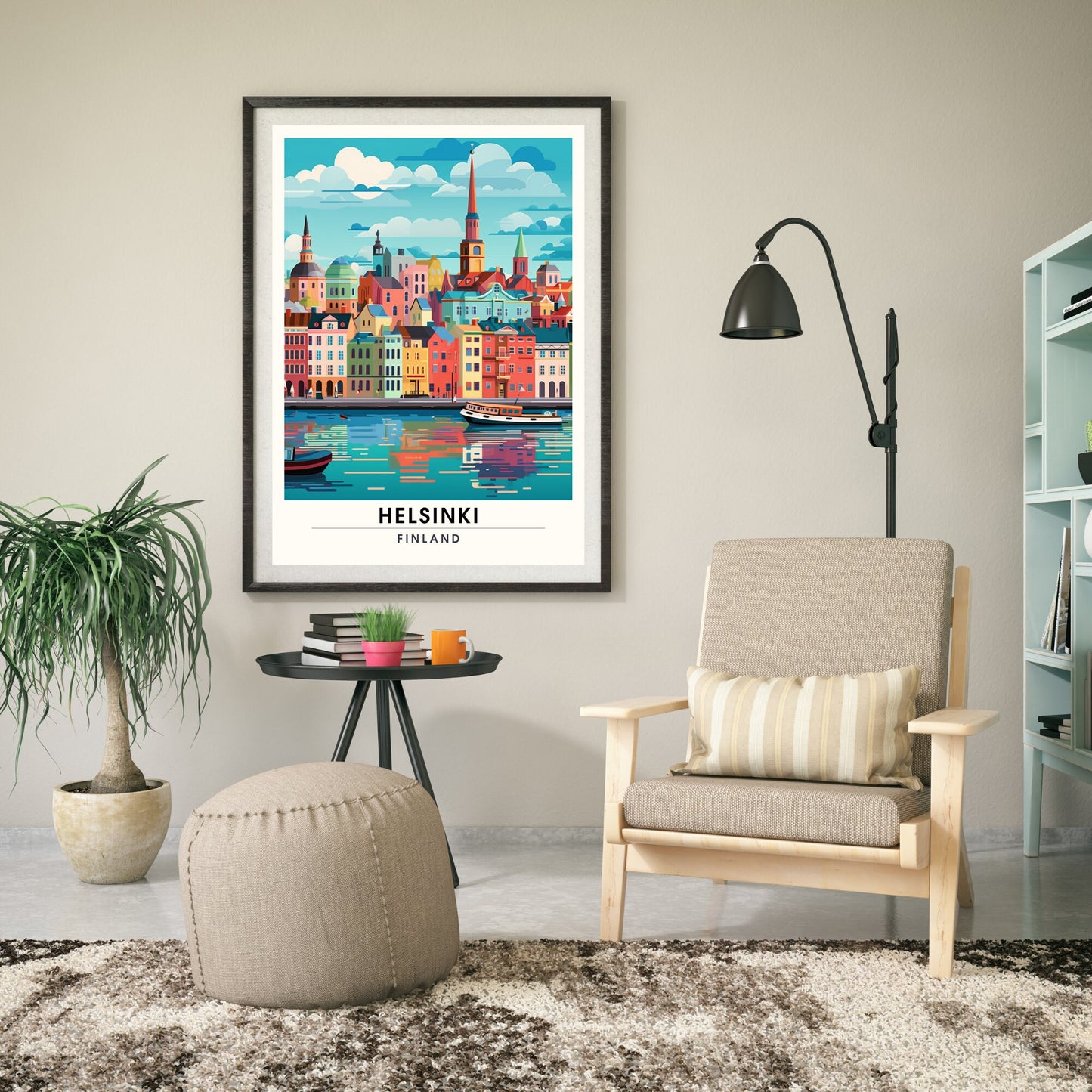 Impression Helsinki | Affiche de Voyage Helsinki, Finlande