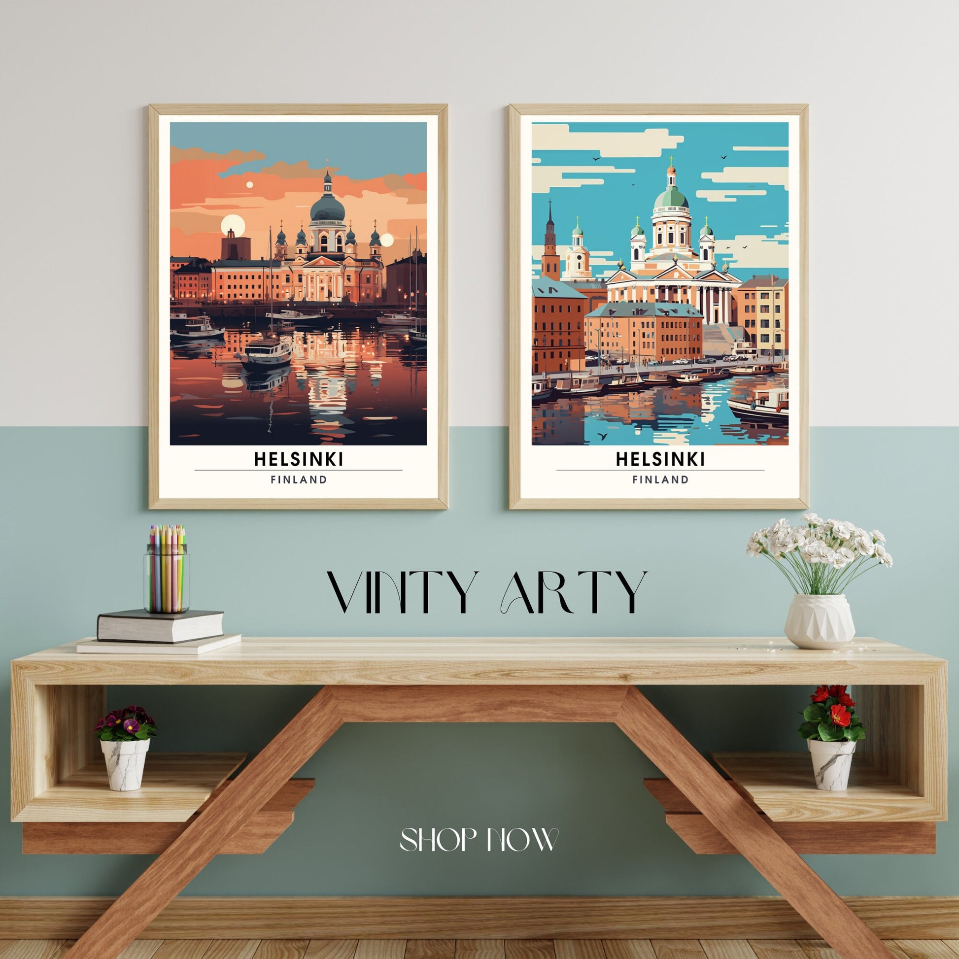 Impression Helsinki | Poster de Voyage Helsinki, Finlande