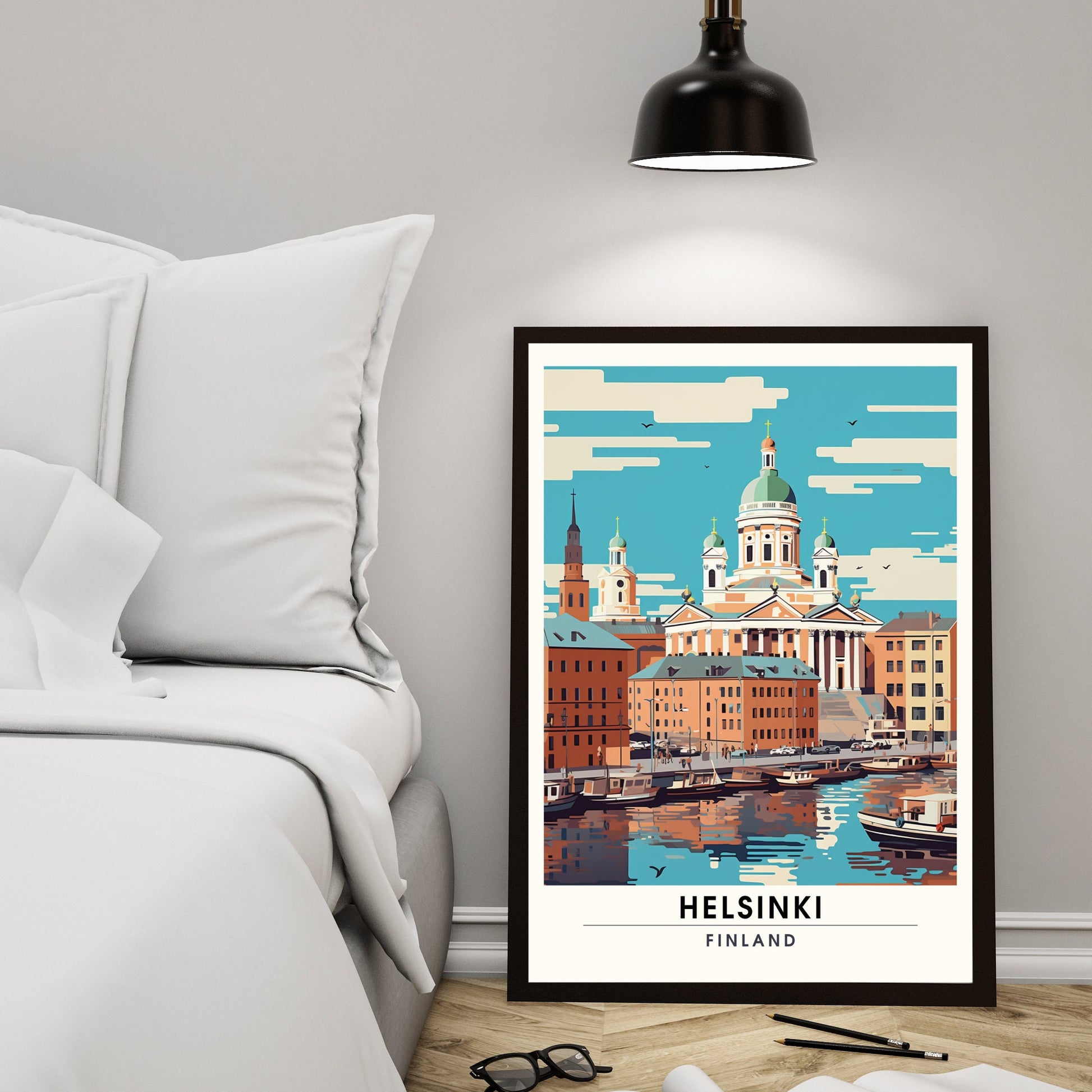 Impression Helsinki | Poster de Voyage Helsinki, Finlande