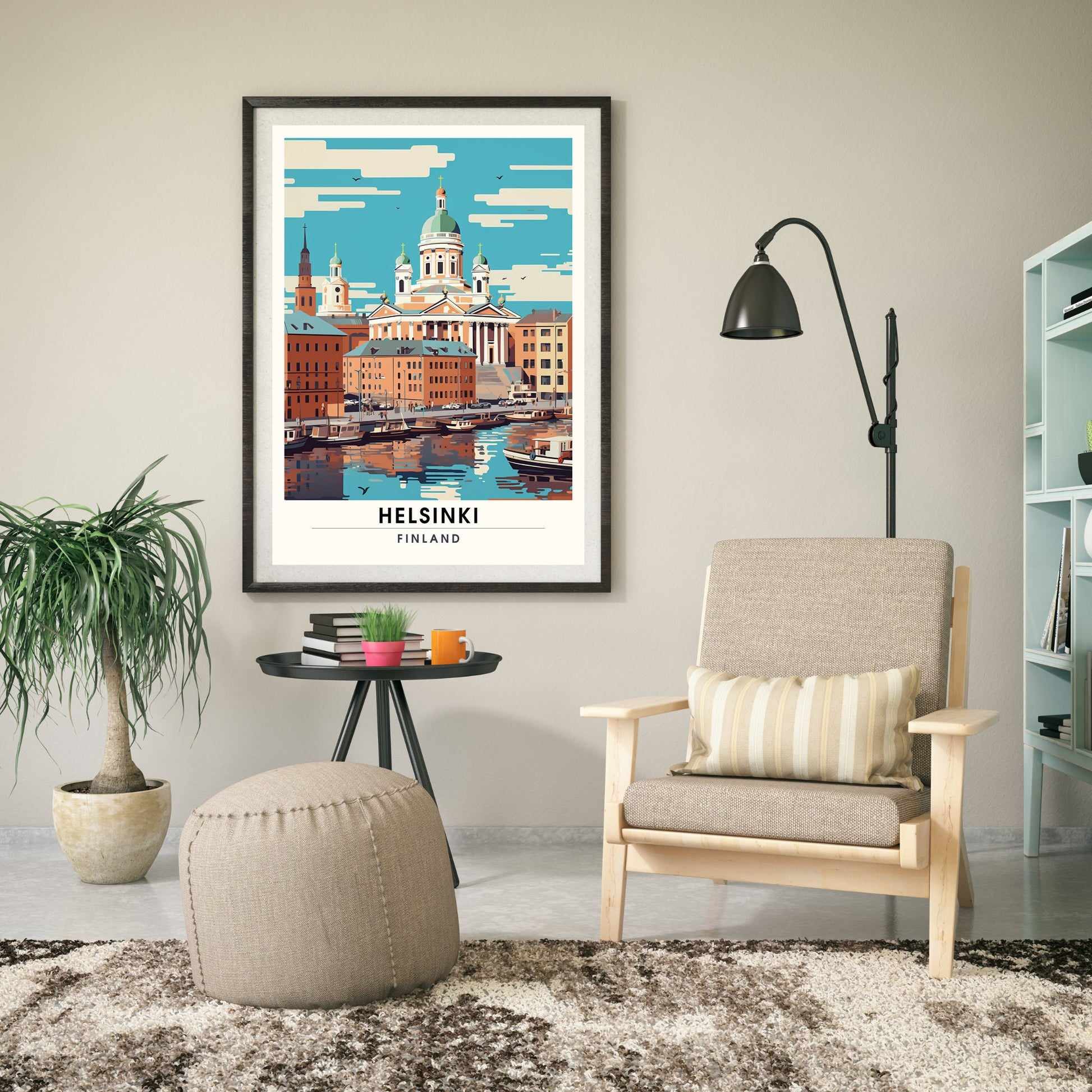 Impression Helsinki | Poster de Voyage Helsinki, Finlande