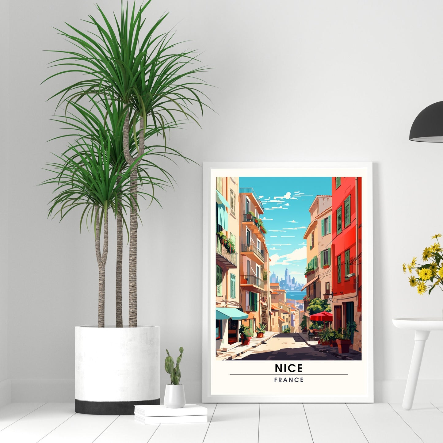 Impression Nice | Affiche de voyage Nice | Impression de de voyage Nice , France