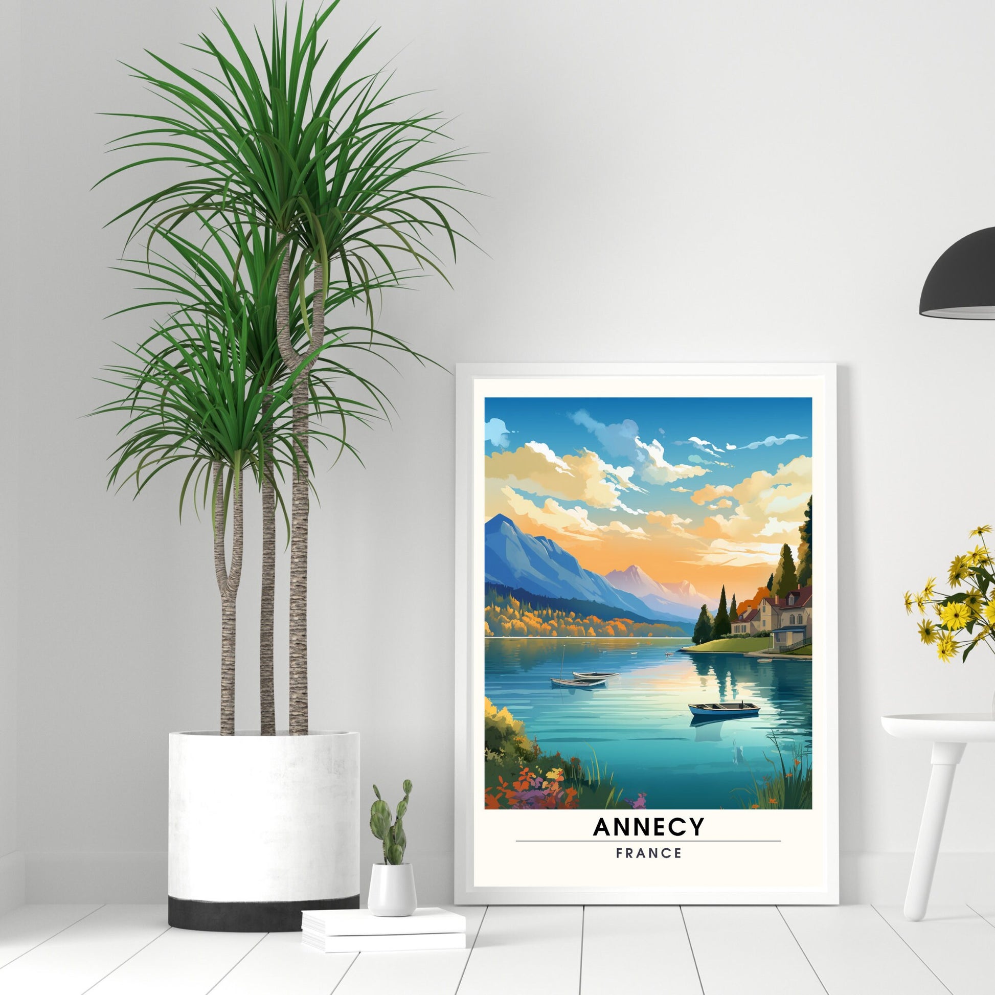 Impression Annecy | Affiche de Voyage Annecy | Poster France