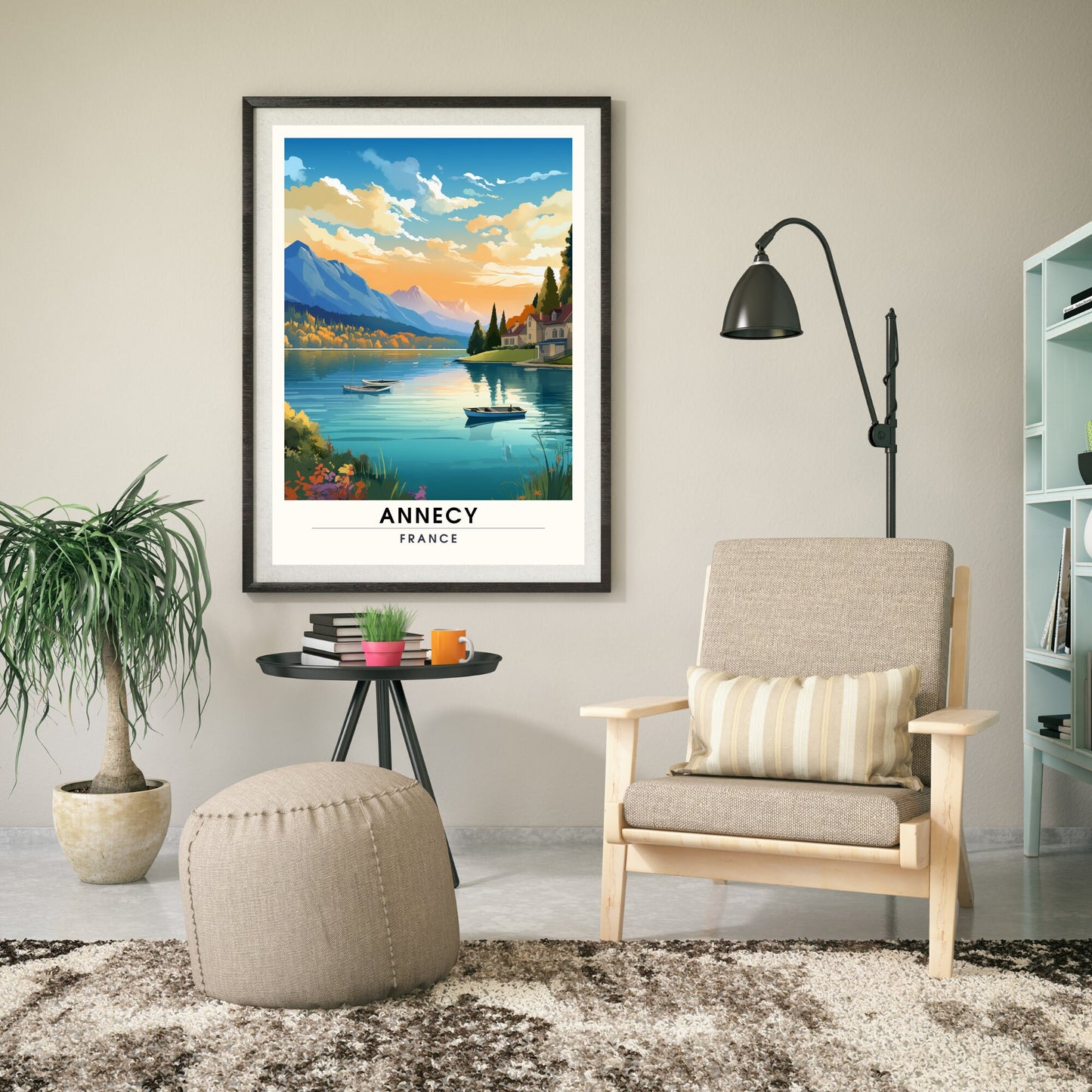 Impression Annecy | Affiche de Voyage Annecy | Poster France