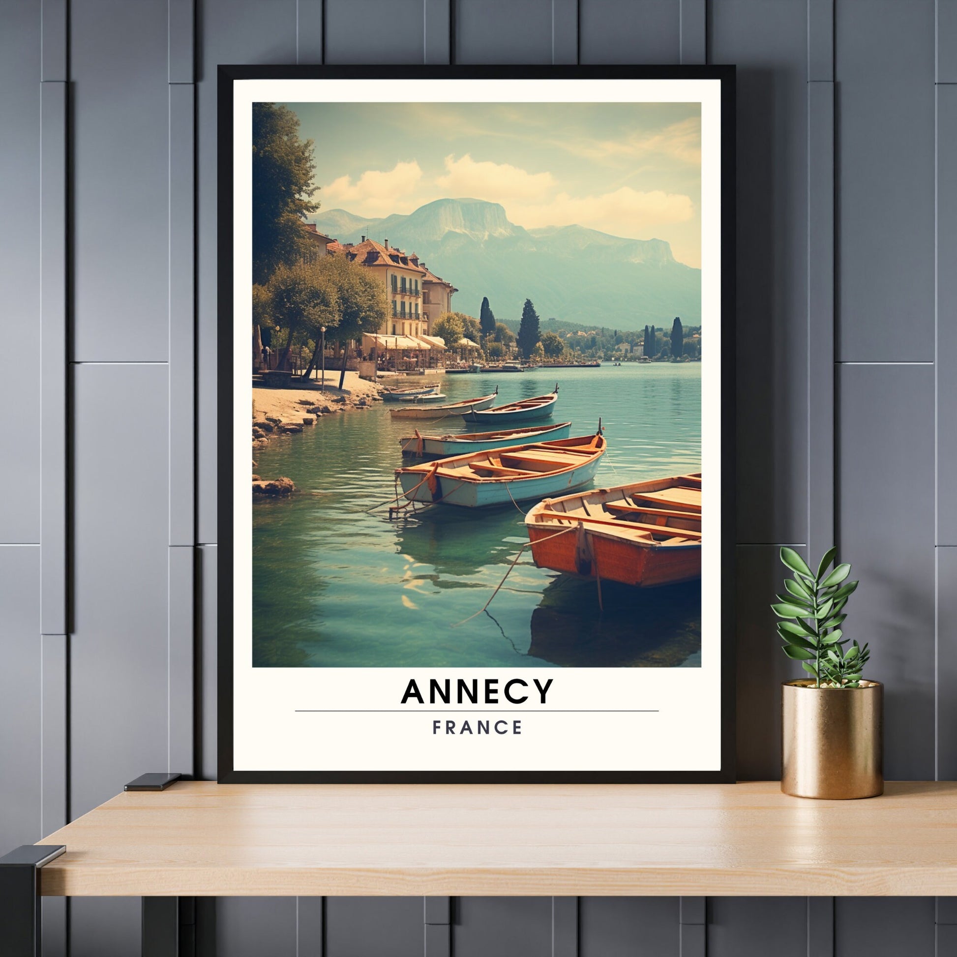 Impression Annecy | Affiche de Voyage Annecy | Photographie France