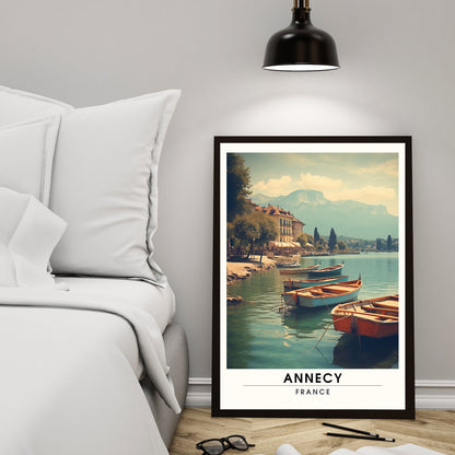 Impression Annecy | Affiche de Voyage Annecy | Photographie France