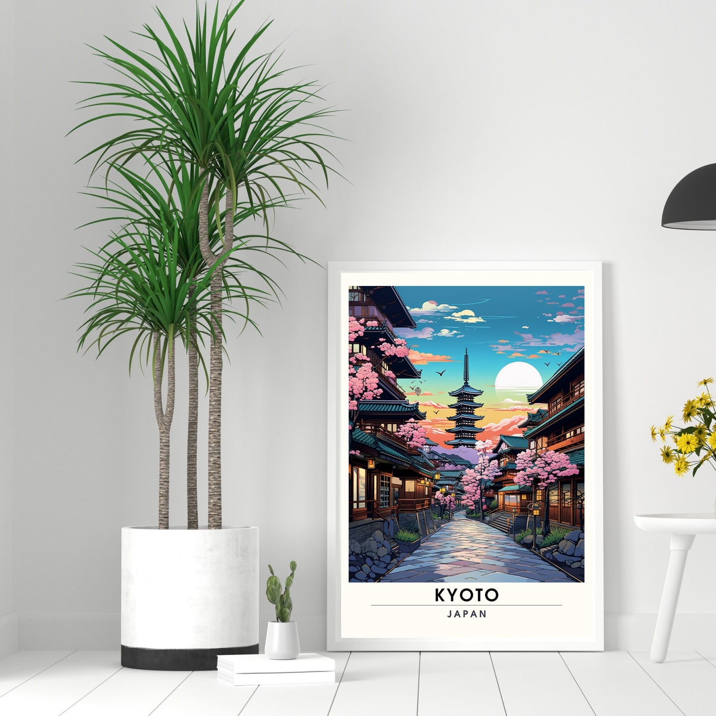 Affiche Kyoto, Japon | Affiche de Voyage Kyoto| affiche de voyage Japon