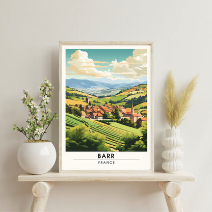 Impression de voyage Barr | Affiche de Voyage Barr | Affiche Barr, France