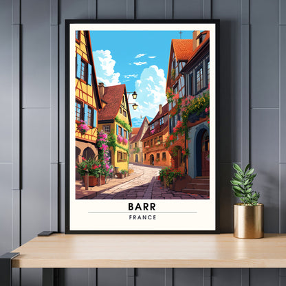 Impression de voyage Barr | Affiche de Voyage Barr, France