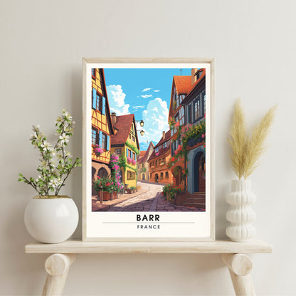 Impression de voyage Barr | Affiche de Voyage Barr, France