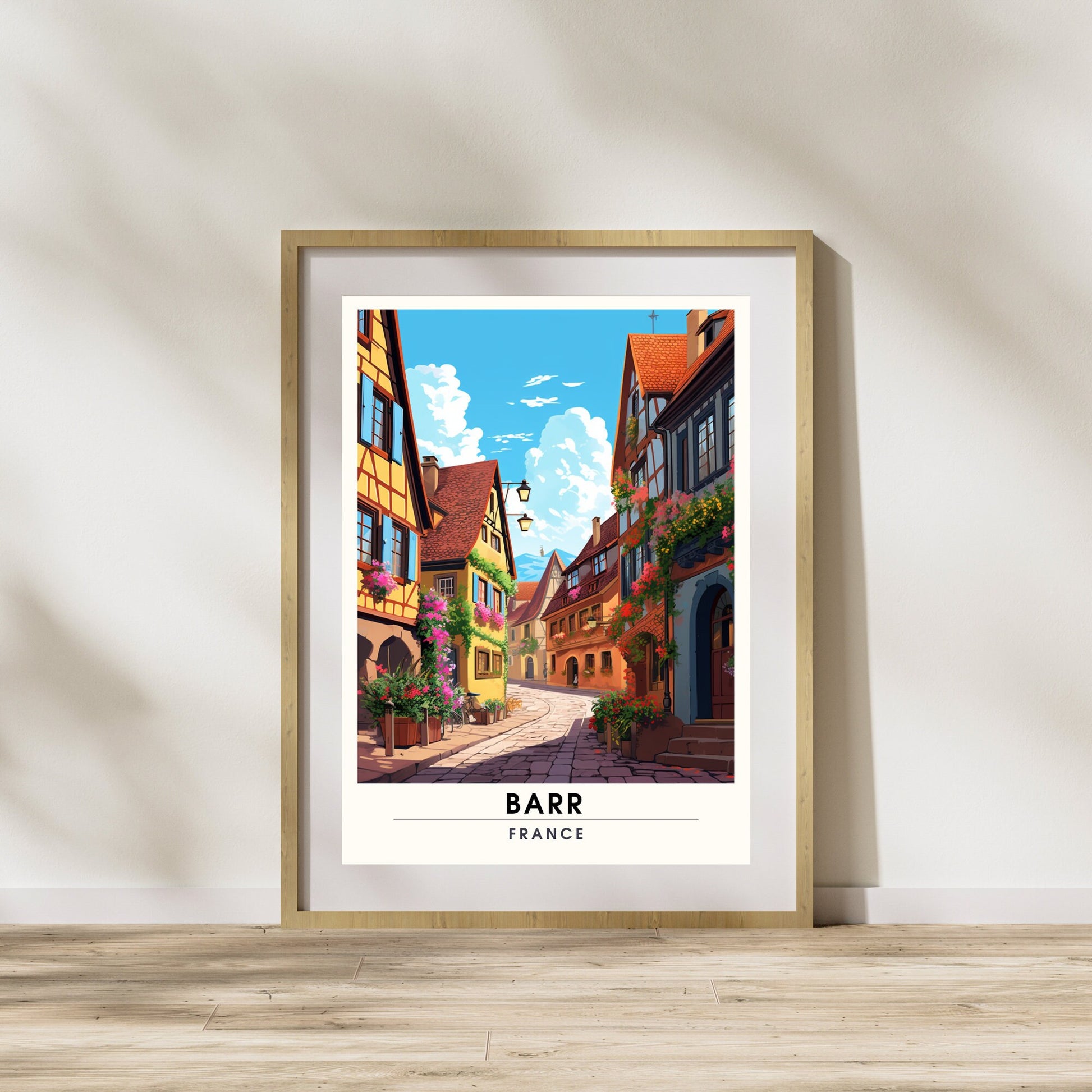 Impression de voyage Barr | Affiche de Voyage Barr, France