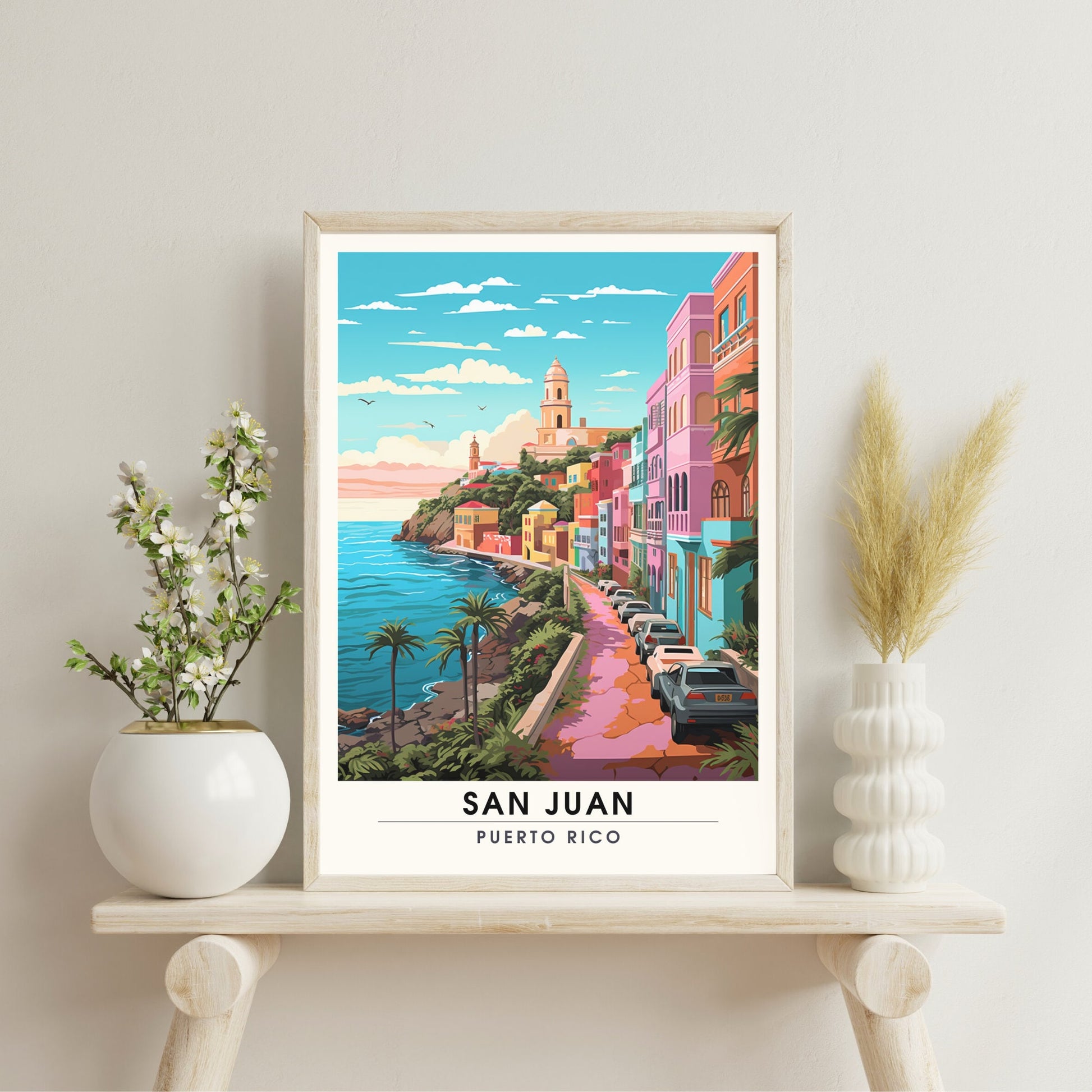 Impression San Juan, Porto Rico | Affiche de Voyage San Juan