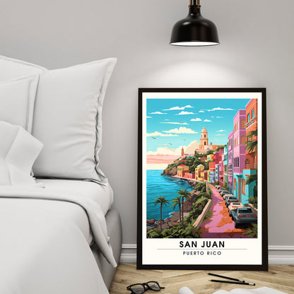 Impression San Juan, Porto Rico | Affiche de Voyage San Juan