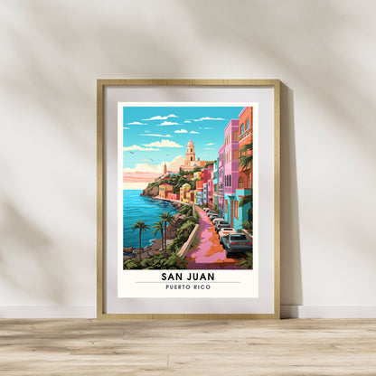 Impression San Juan, Porto Rico | Affiche de Voyage San Juan