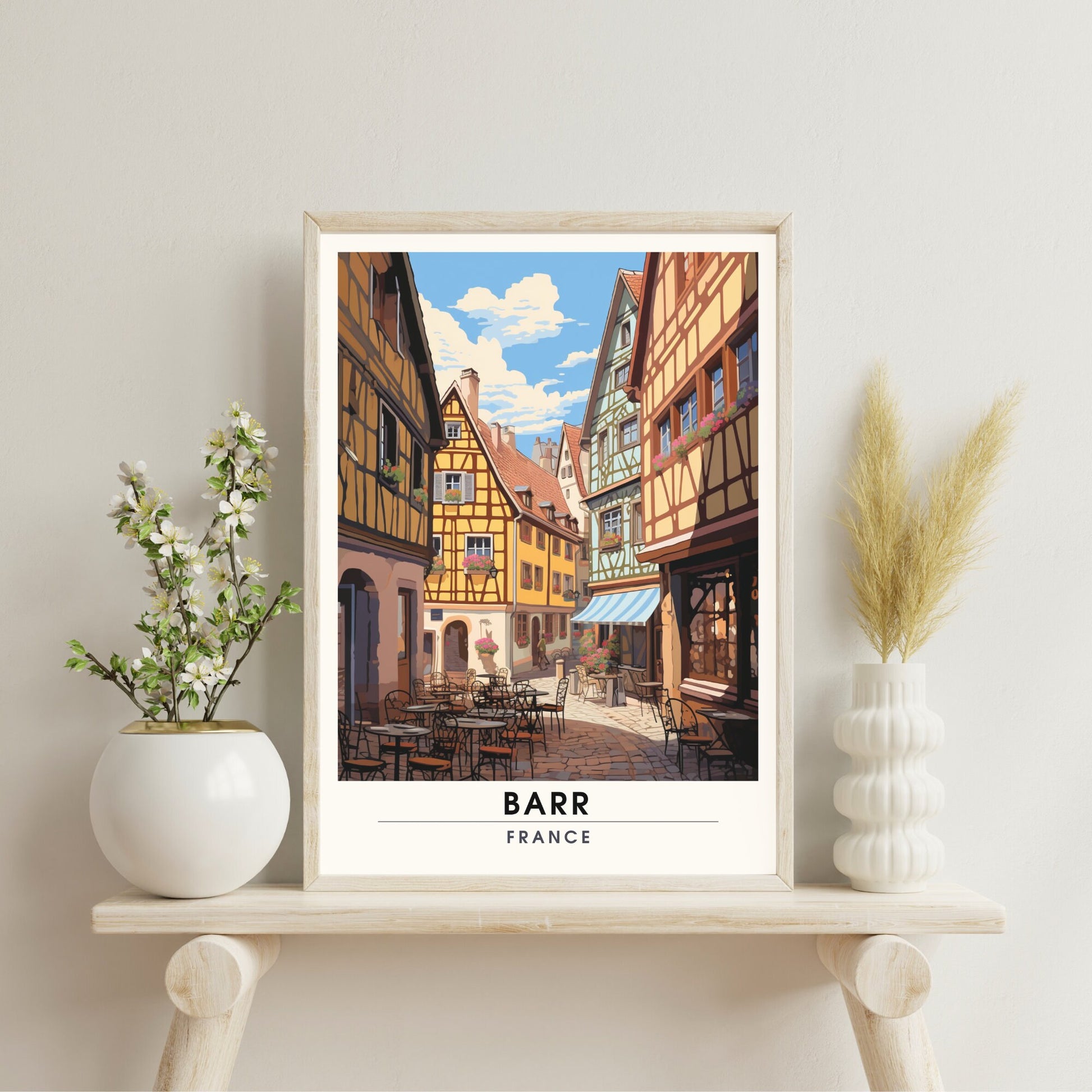 Impression de voyage Barr | Affiche de Voyage Barr, France | Affiche de Voyage