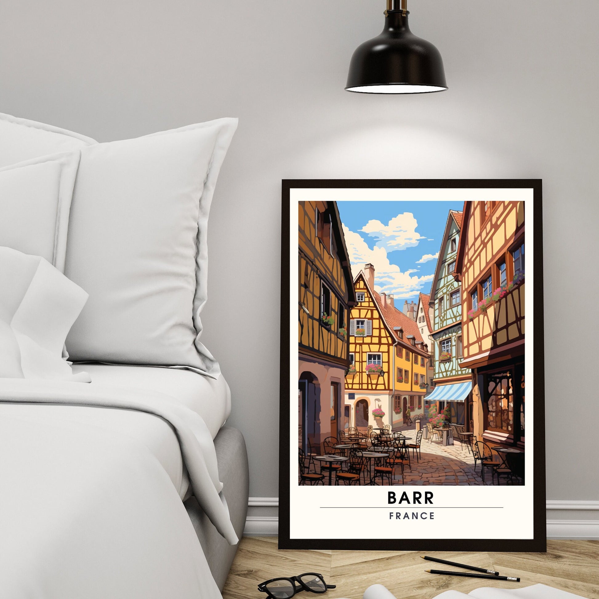 Impression de voyage Barr | Affiche de Voyage Barr, France | Affiche de Voyage