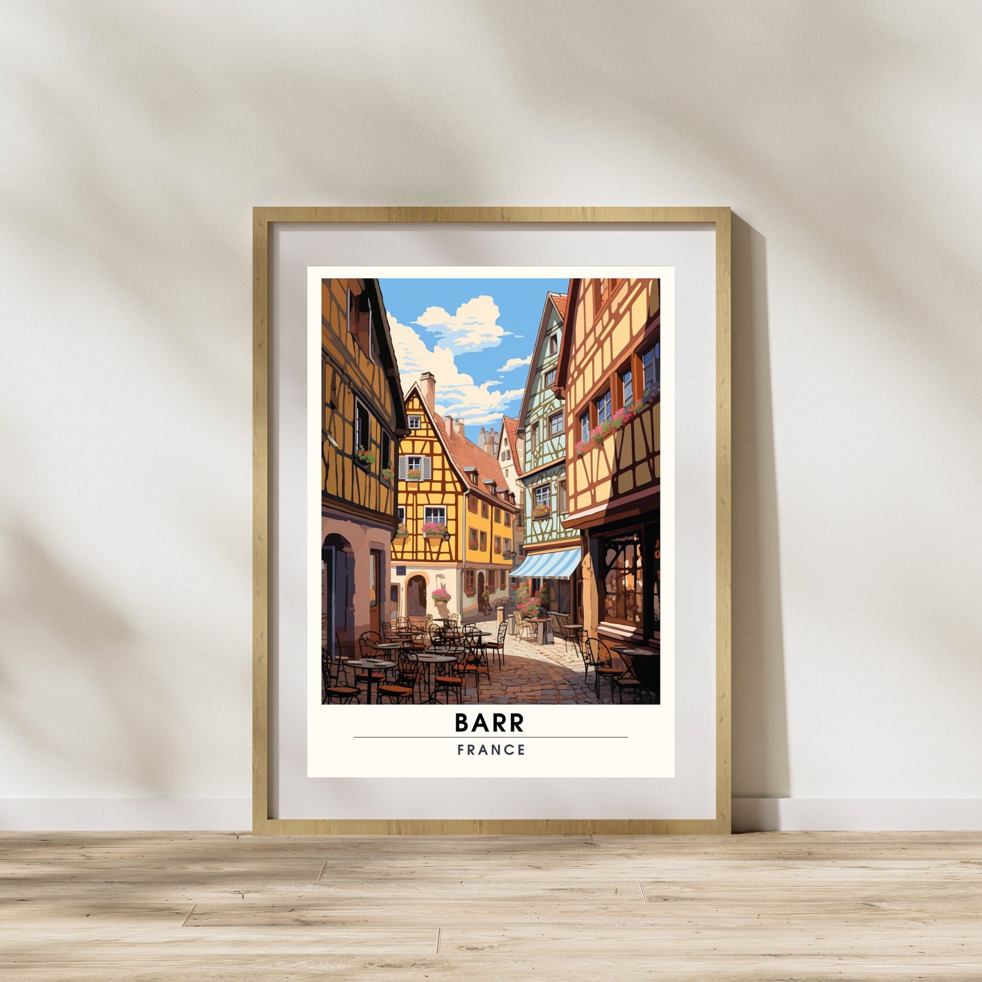 Impression de voyage Barr | Affiche de Voyage Barr, France | Affiche de Voyage