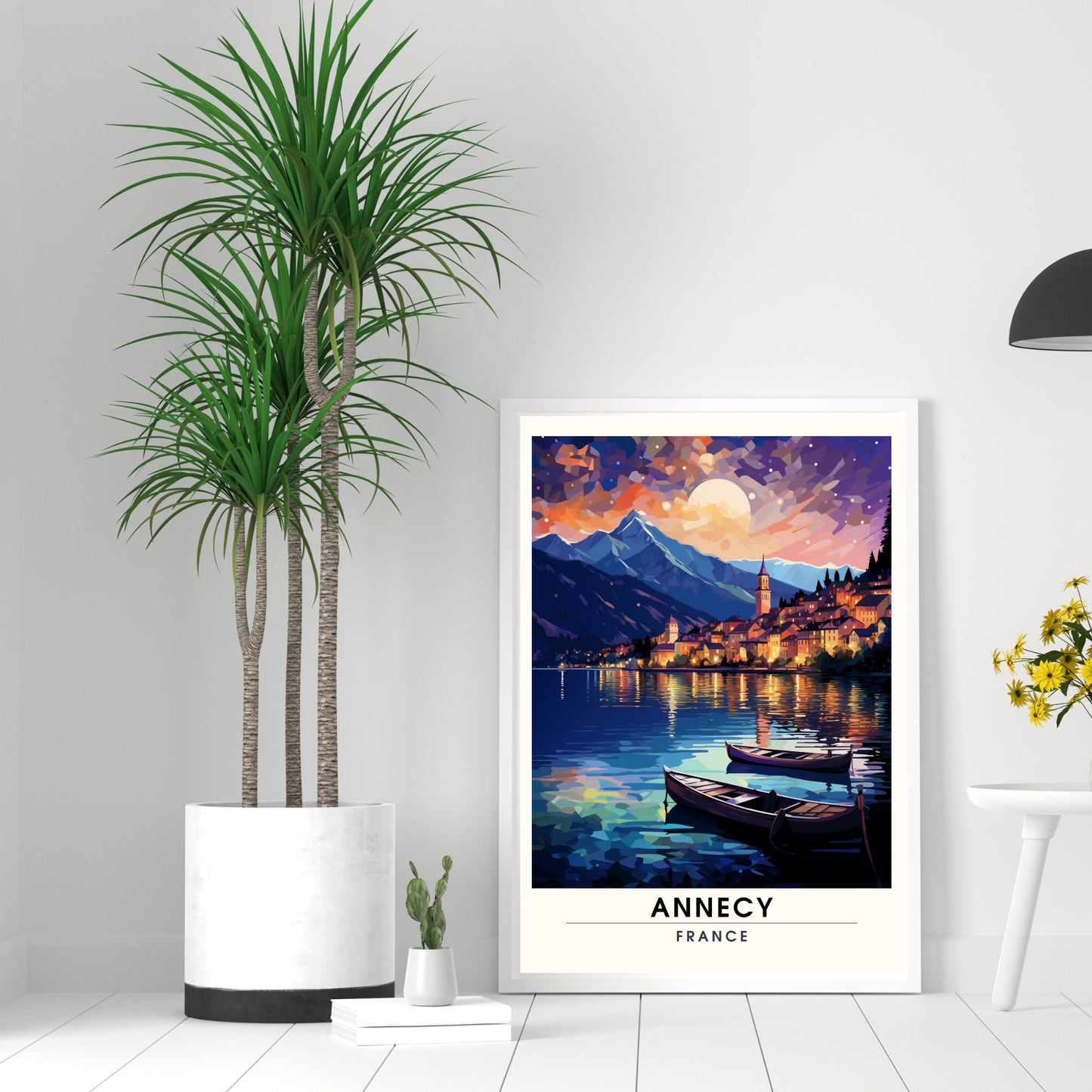 Impression Annecy | Affiche de voyage Annecy | Impression de voyage France