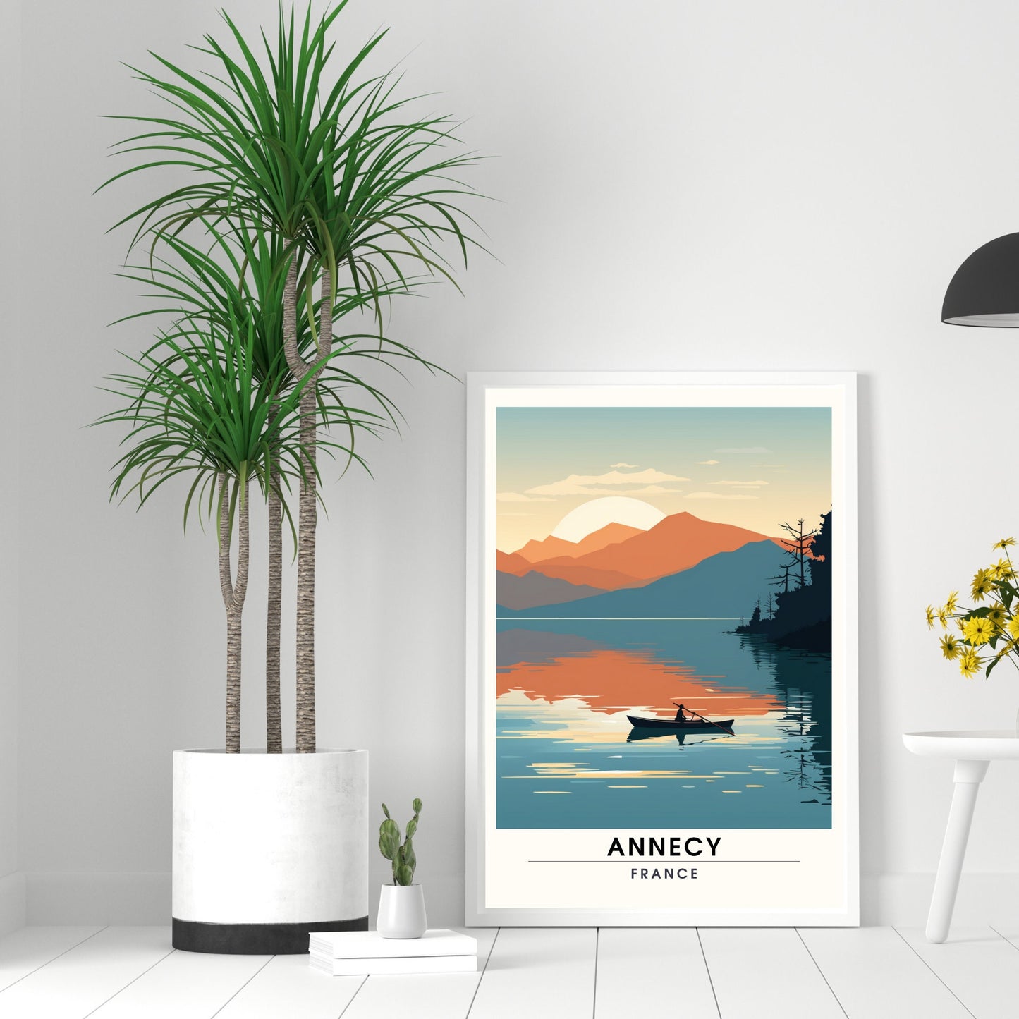 Impression Annecy | Affiche de Voyage Annecy | Poster de Voyage France