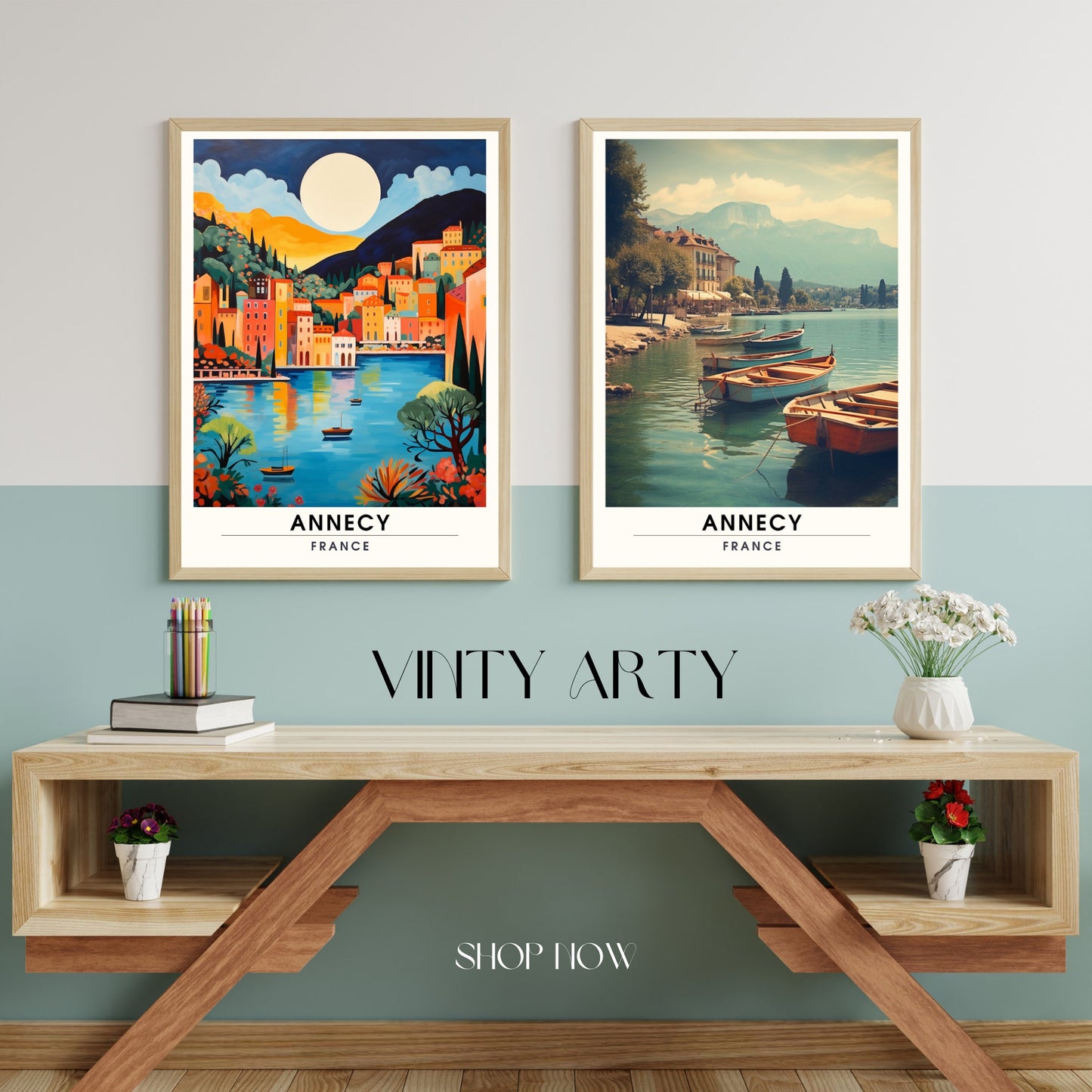 Impression Annecy | Affiche de Voyage Annecy | Photographie France