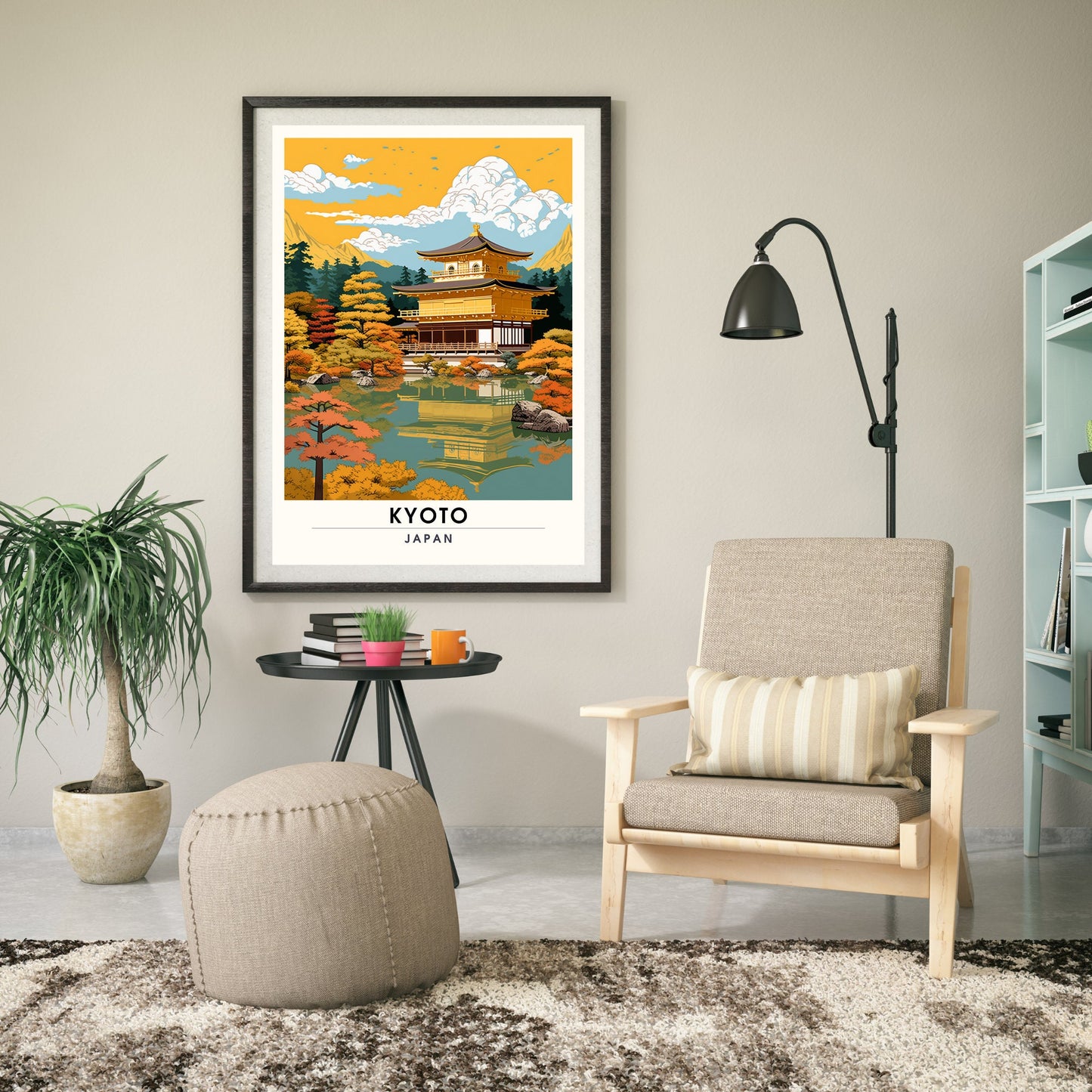 Impression Kyoto | Affiche de Voyage Kyoto | Impression Japon