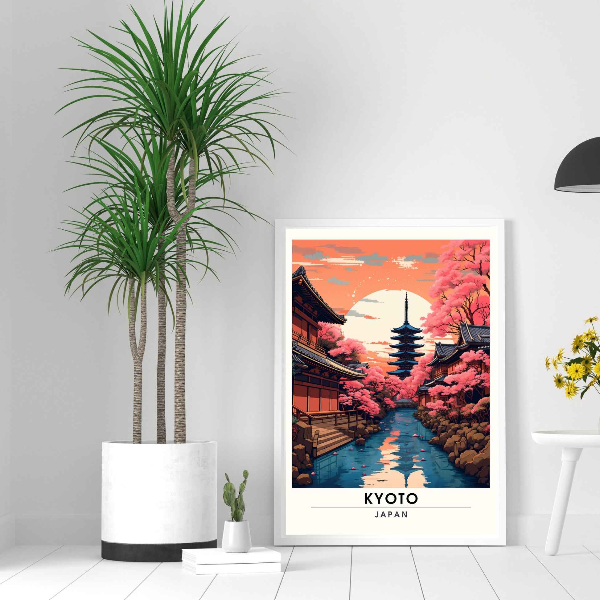 Impression Kyoto, Japon | Affiche Kyoto | affiche de voyage Japon