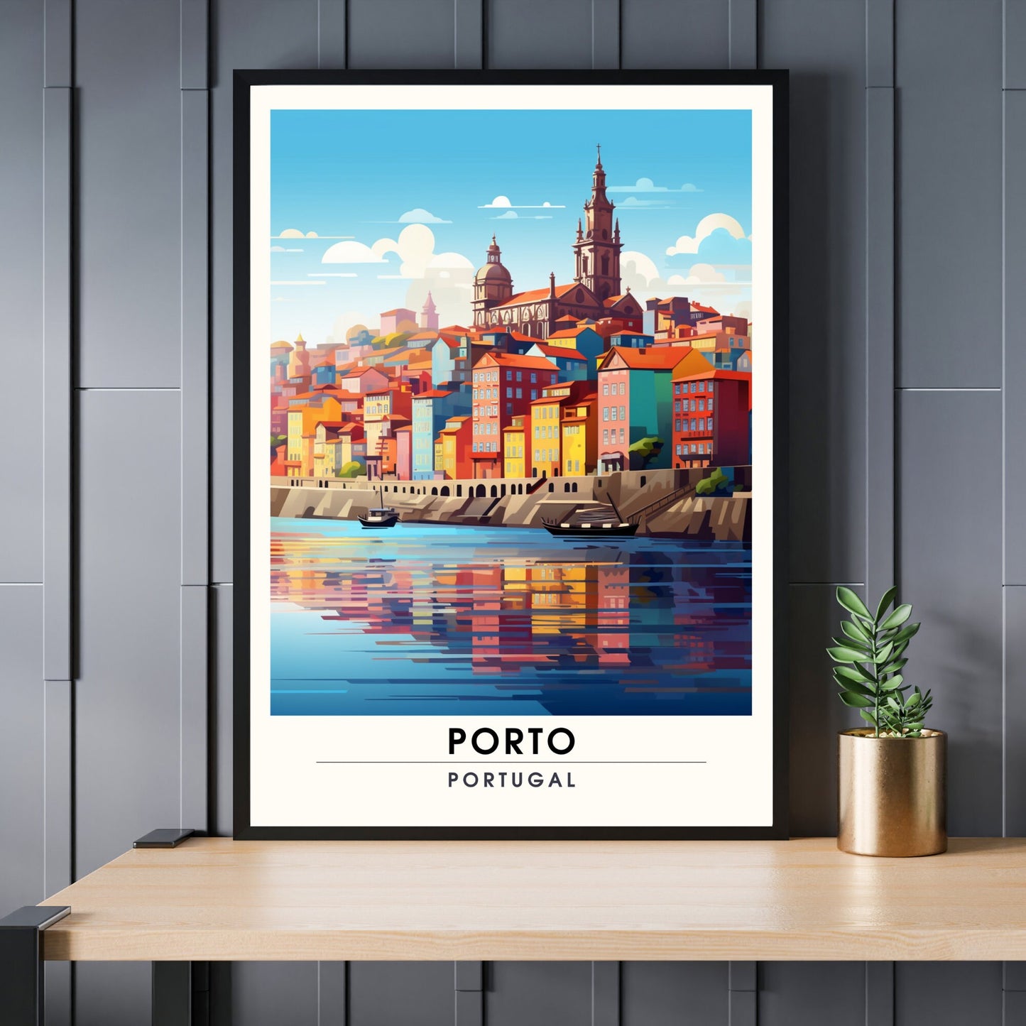 Impression Porto | Affiche de Voyage Porto | Impression Porto Portugal