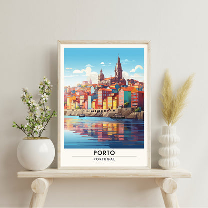 Impression Porto | Affiche de Voyage Porto | Impression Porto Portugal