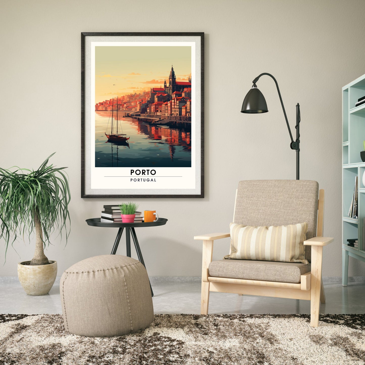 Impression Porto | Affiche de Voyage Porto | Impression Porto Portugal | affiche voyage