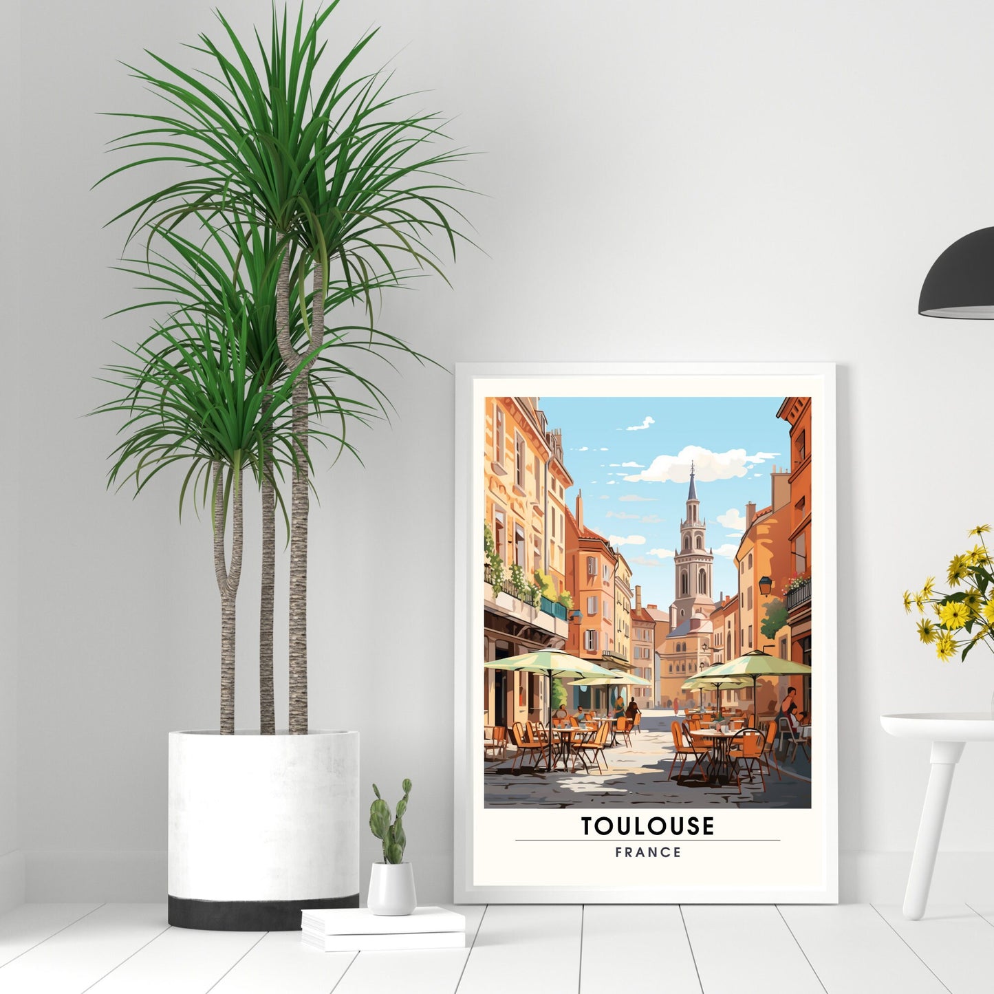 Impression Toulouse | Affiche de Voyage Toulouse, France | Impression de voyage France