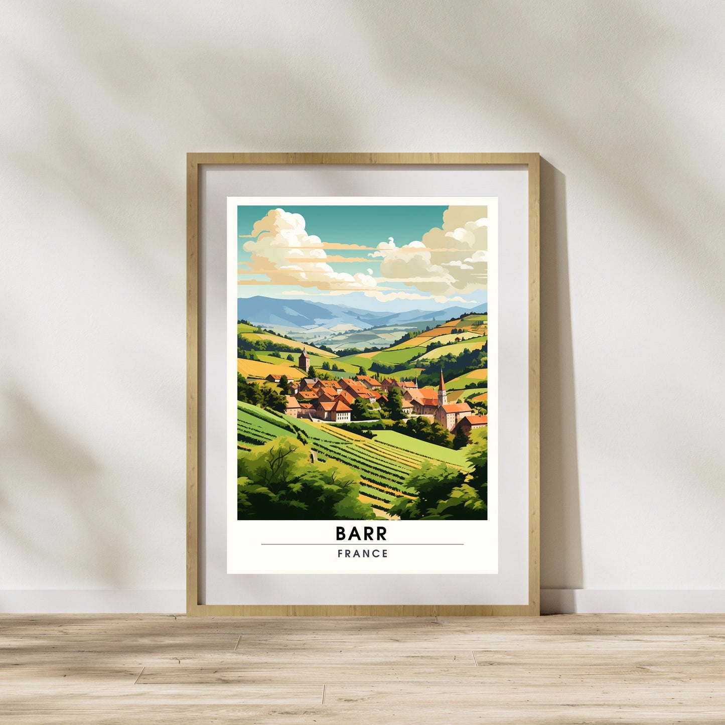 Impression de voyage Barr | Affiche de Voyage Barr | Affiche Barr, France