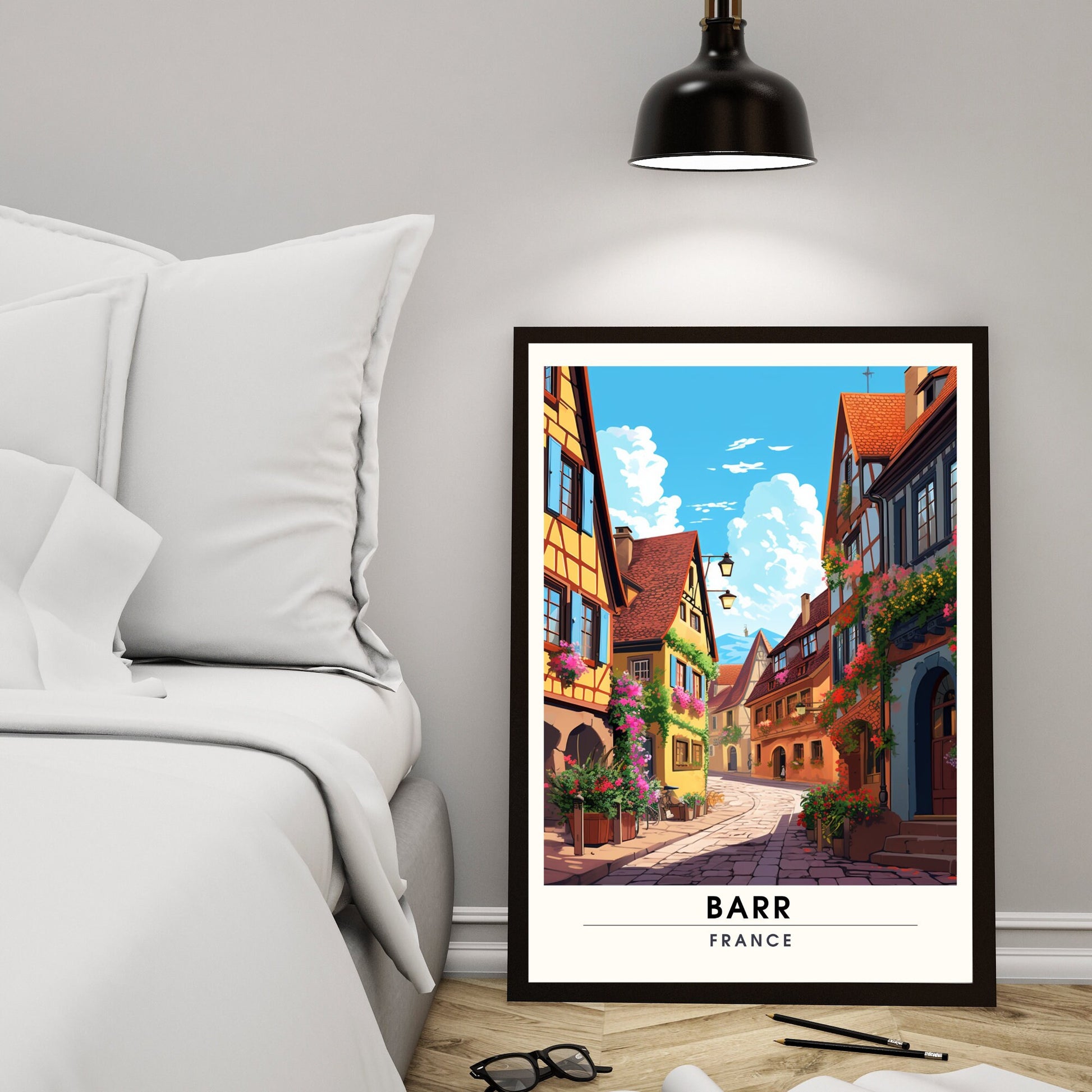 Impression de voyage Barr | Affiche de Voyage Barr, France