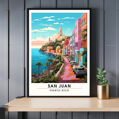 Impression San Juan, Porto Rico | Affiche de Voyage San Juan