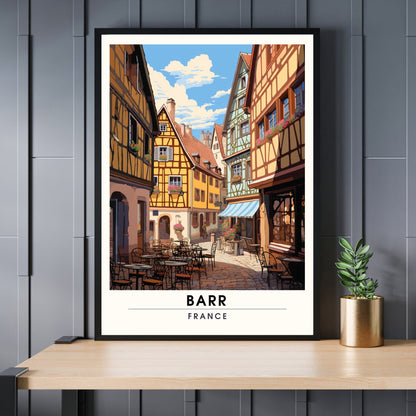 Impression de voyage Barr | Affiche de Voyage Barr, France | Affiche de Voyage