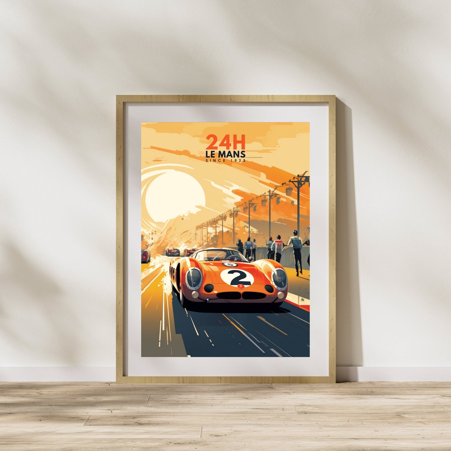 Impression 24H le Mans | Affiche voiture | Affiche course automobile