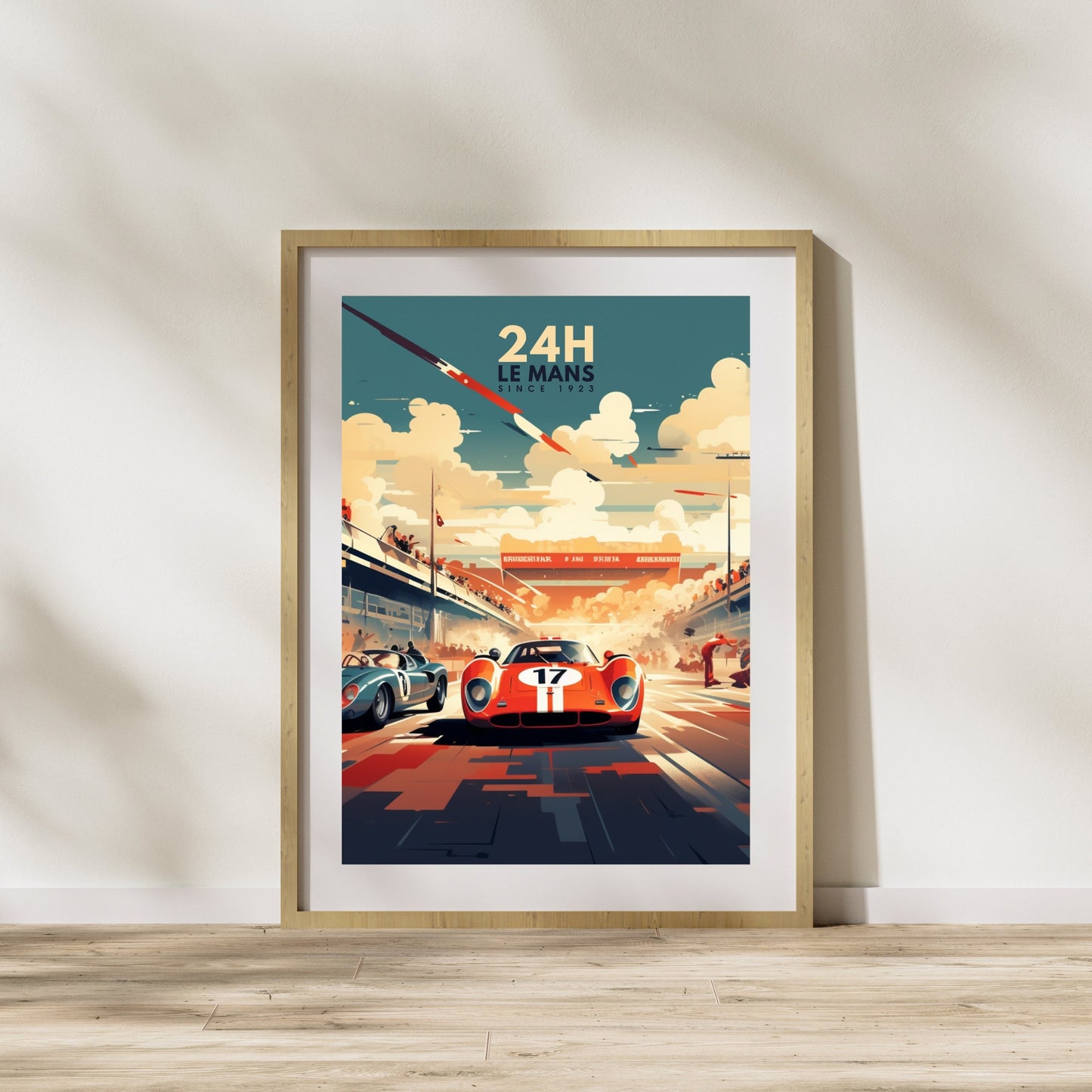 Impression 24H le Mans | Affiche voiture | Affiche course automobile vintage