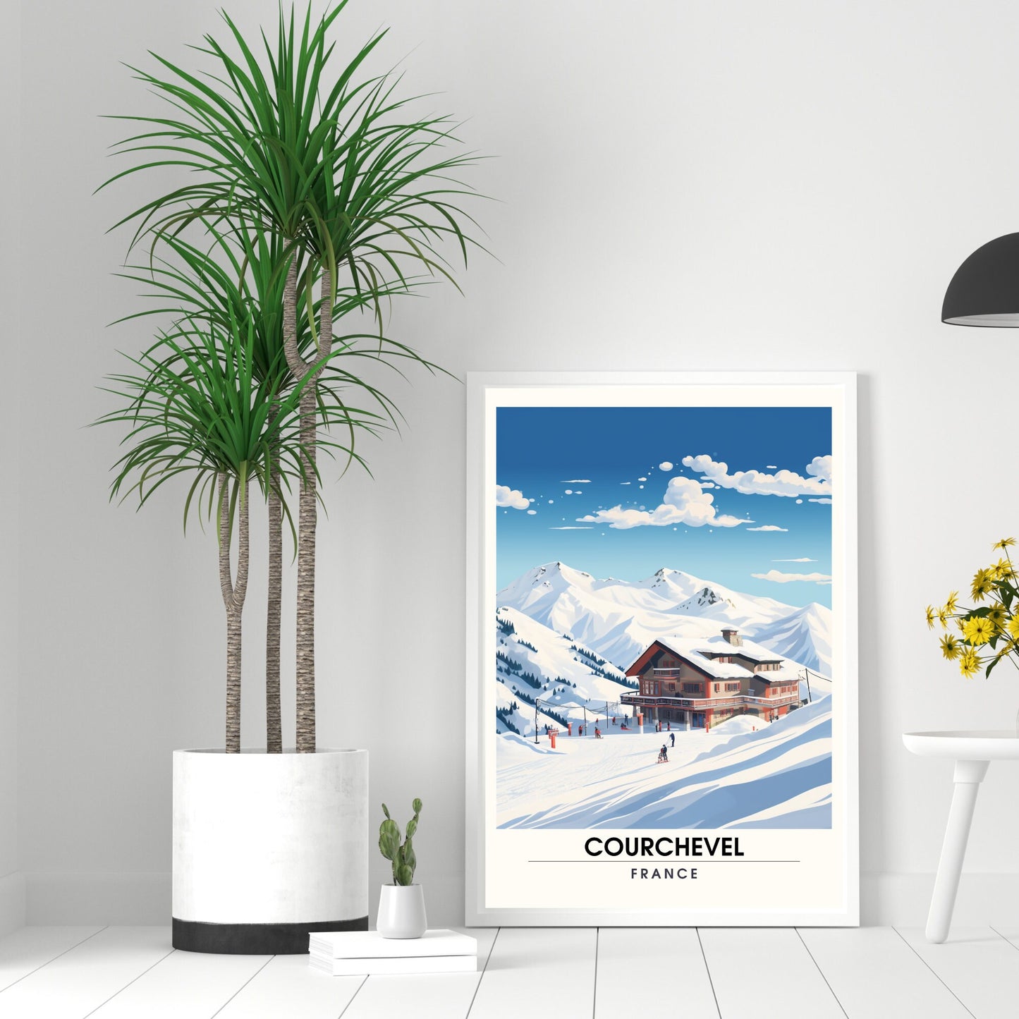 Impression de voyage Courchevel | Affiche Courchevel | Courchevel | Affiche ski