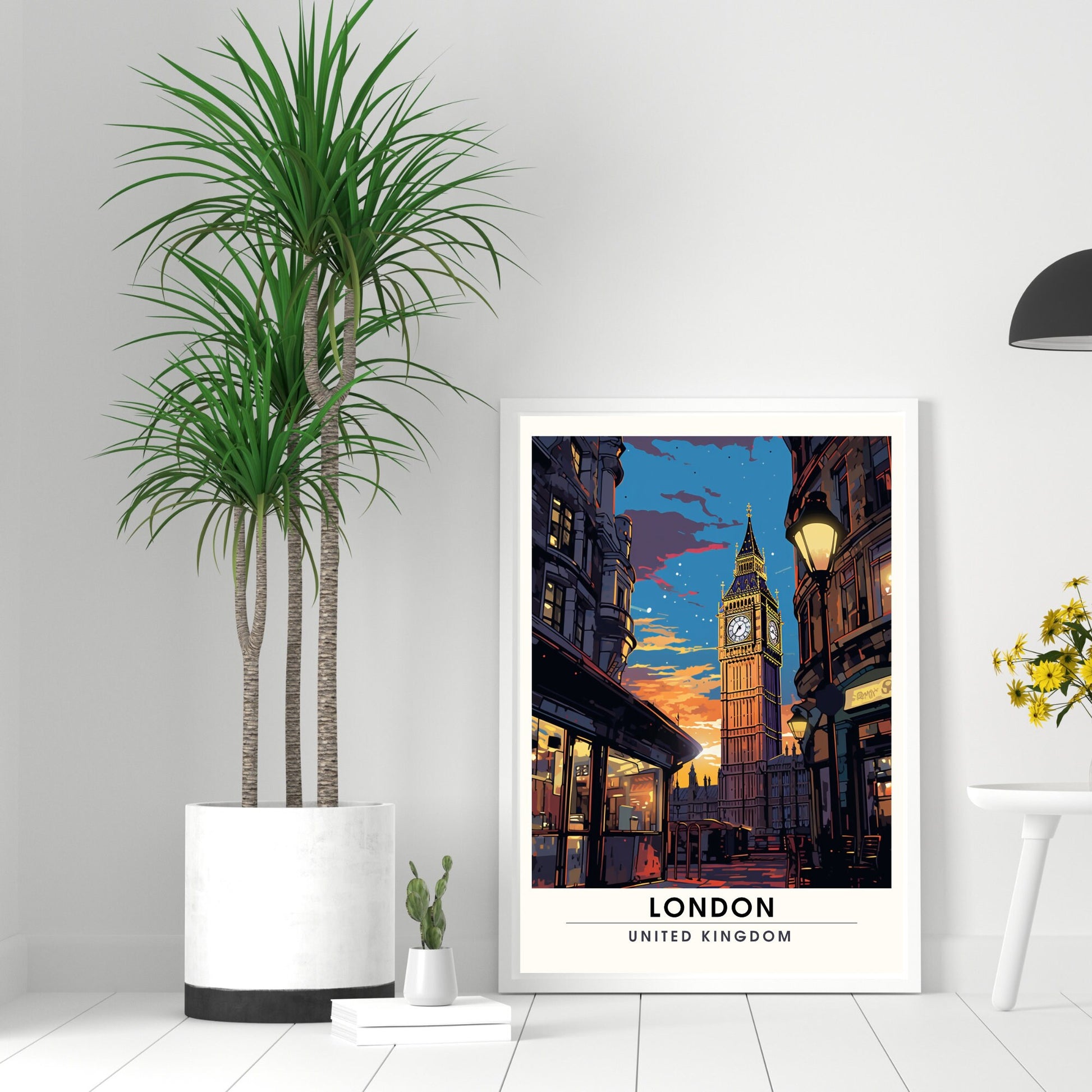 Affiche Londres | impression de voyage Londres | Impression Londres | Affiche Royaume-Uni