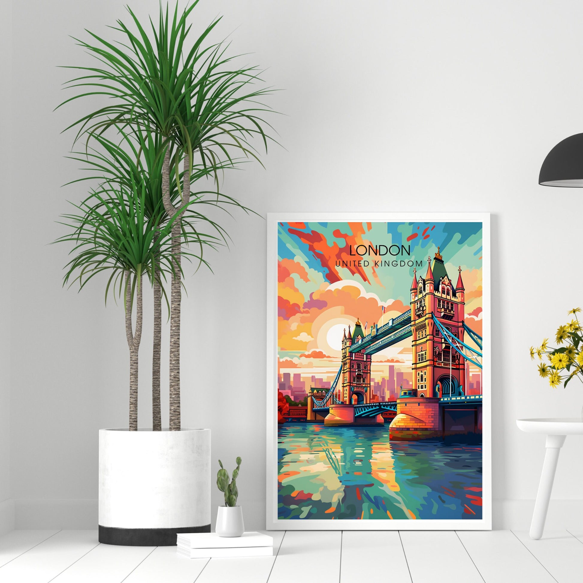 Affiche Londres | impression de voyage Londres | Impression Londres | Affiche Royaume-Uni