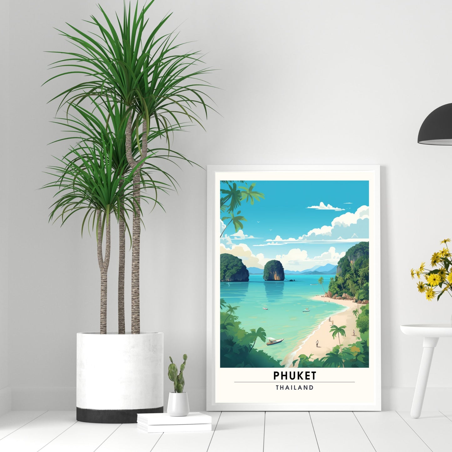 Affiche de voyage Phuket | Impression de voyage Phuket | Affiche Thaïlande | Affiche Phuket, Thaïlande