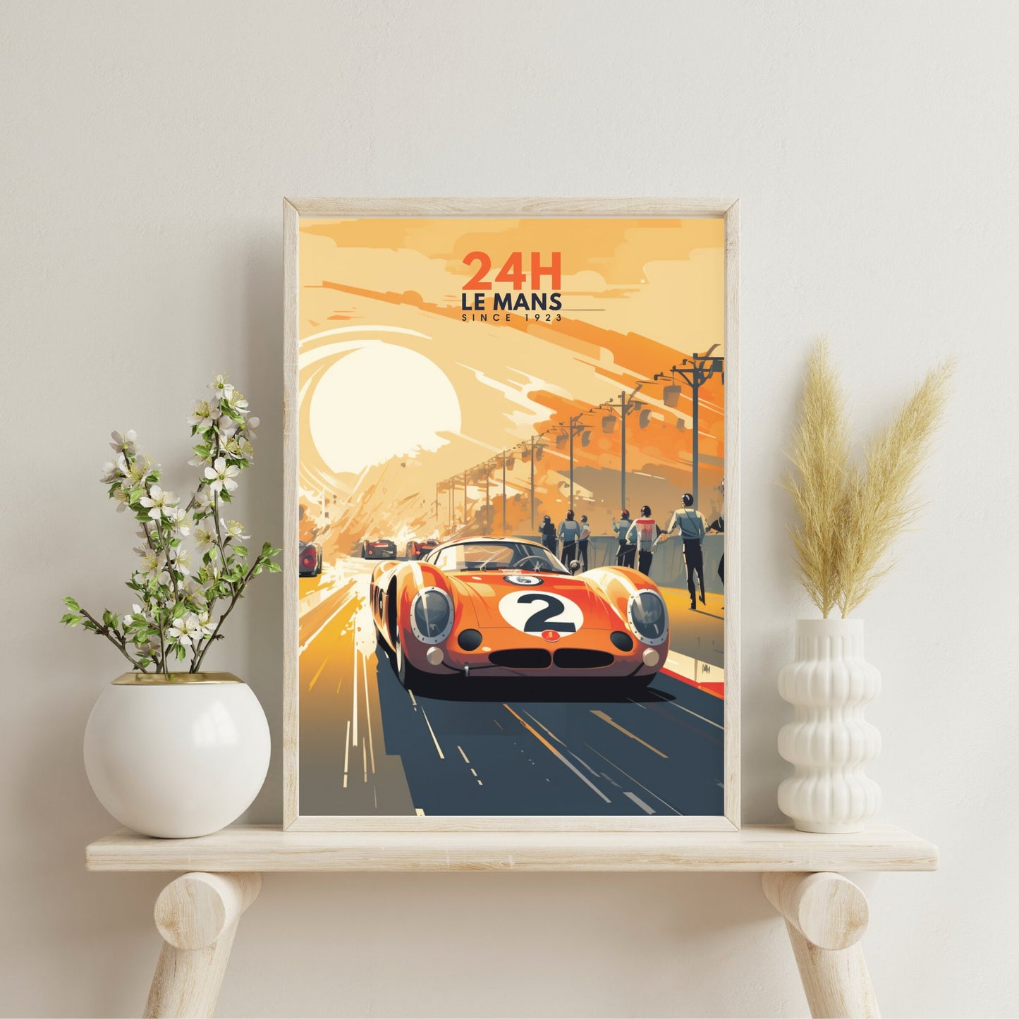 Impression 24H le Mans | Affiche voiture | Affiche course automobile