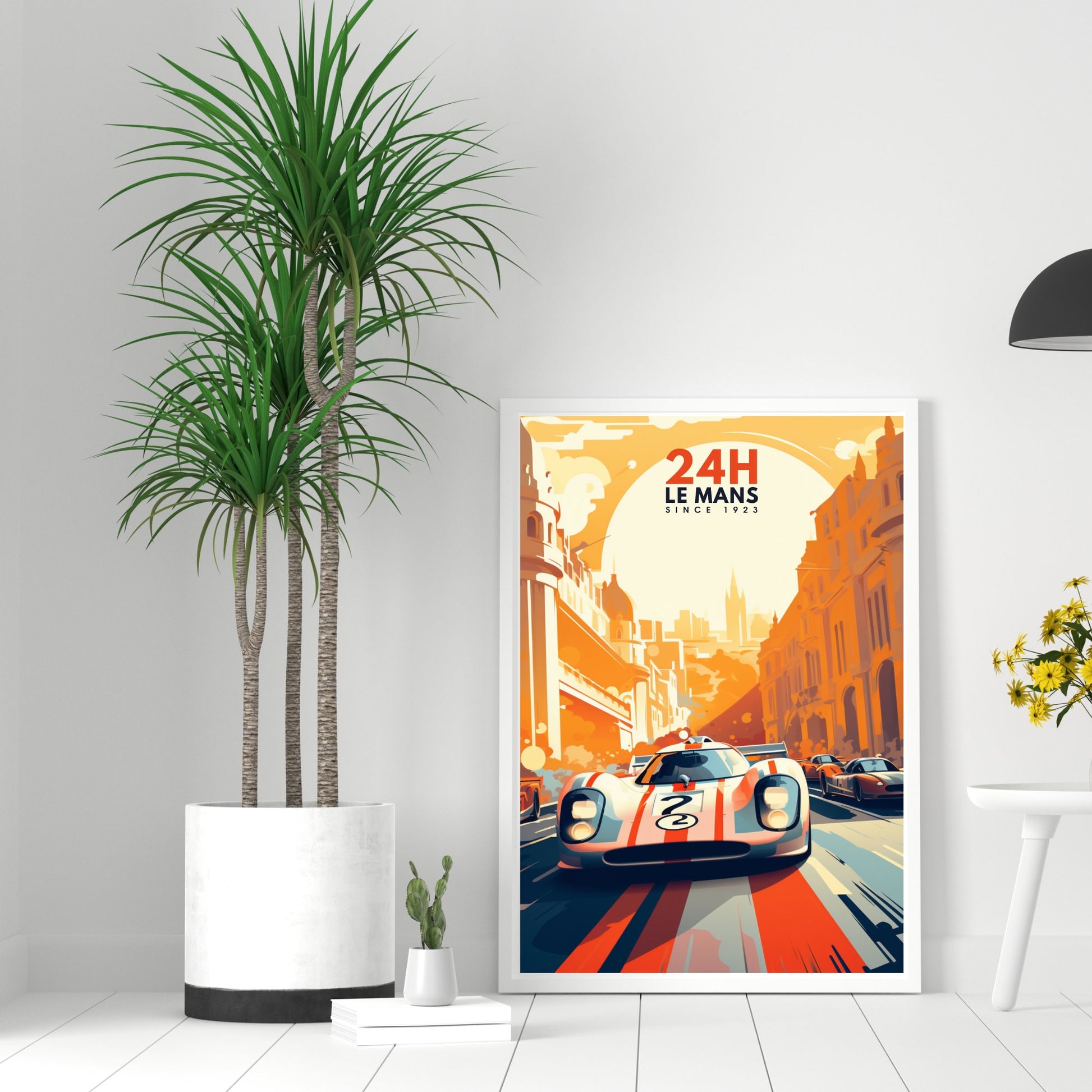 Affiche 24H le Mans | Affiche voiture | Affiche course automobile