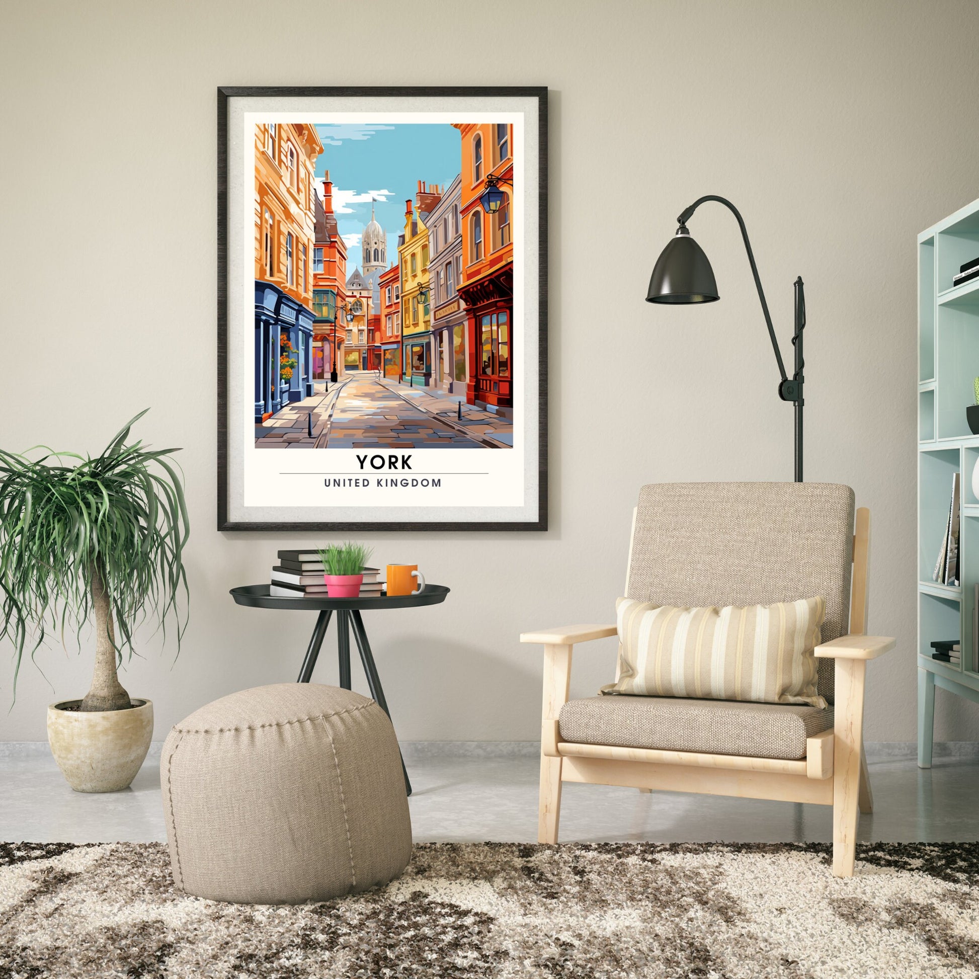 Affiche York | impression de voyage York | Impression York | Affiche Royaume-Uni