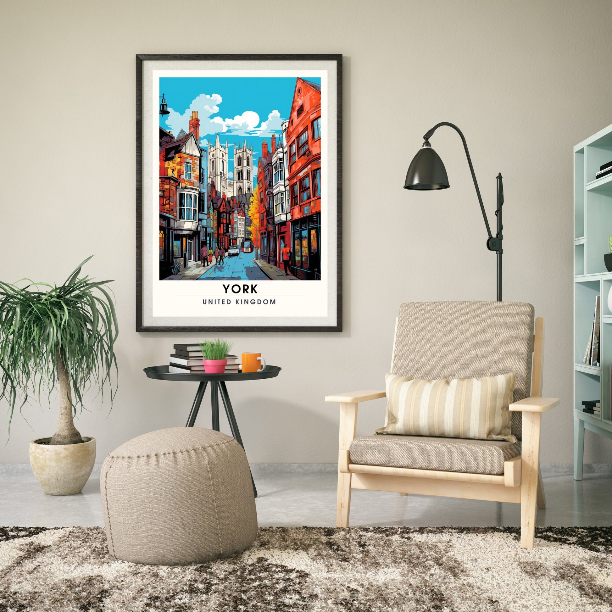 Affiche York | impression de voyage York | Impression York | Affiche Royaume-Uni