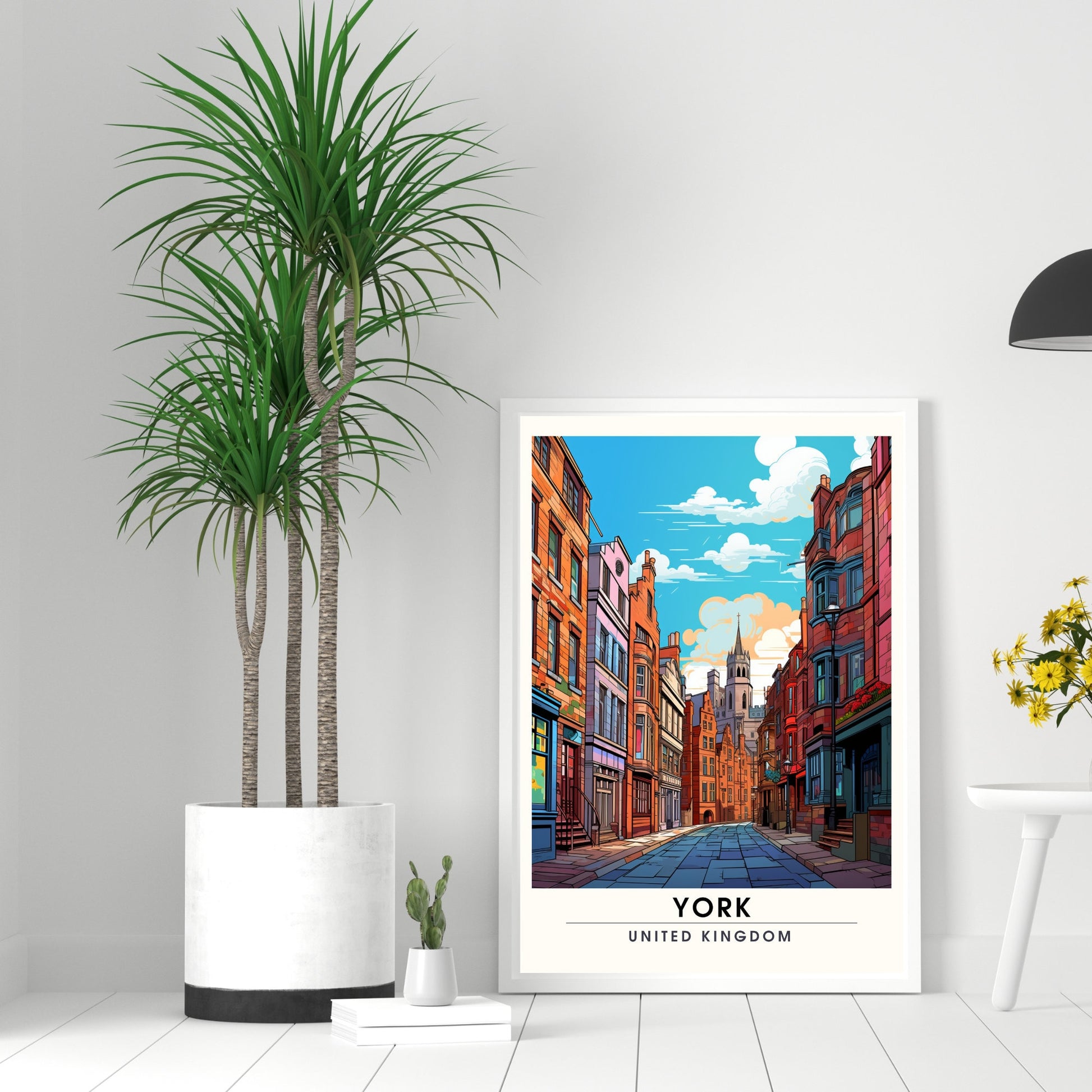 Affiche York | impression de voyage York | Impression York | Affiche Royaume-Uni