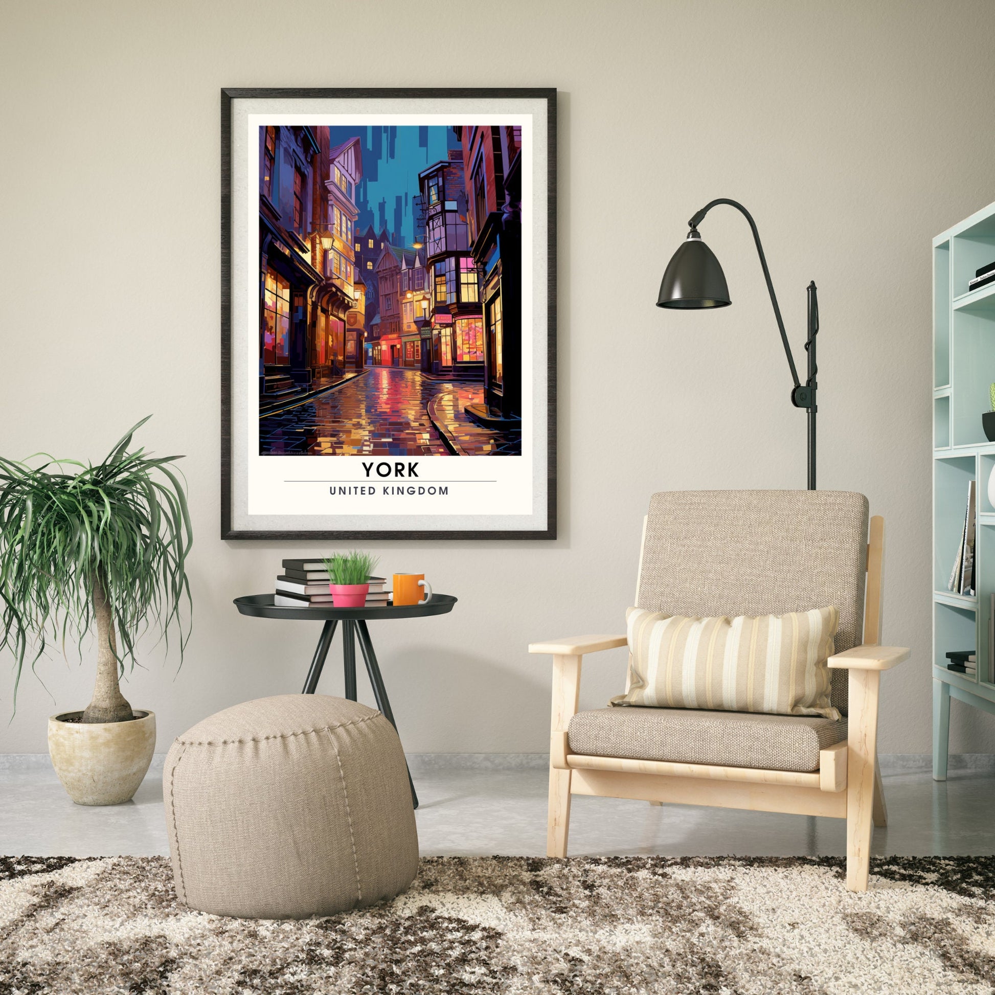 Affiche York | impression de voyage York | Impression York | Affiche Royaume-Uni