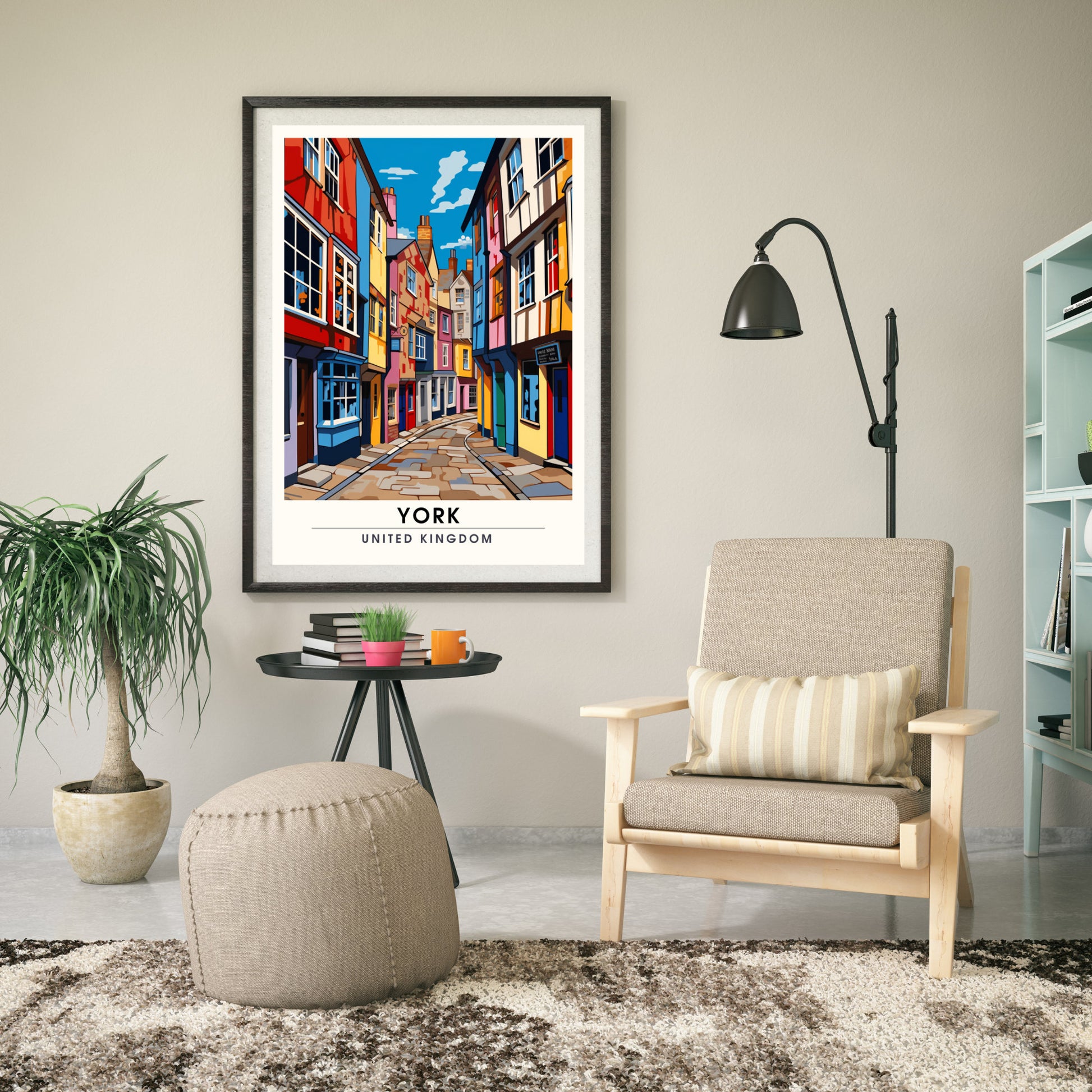 Affiche York | impression de voyage York | Impression York | Affiche Royaume-Uni