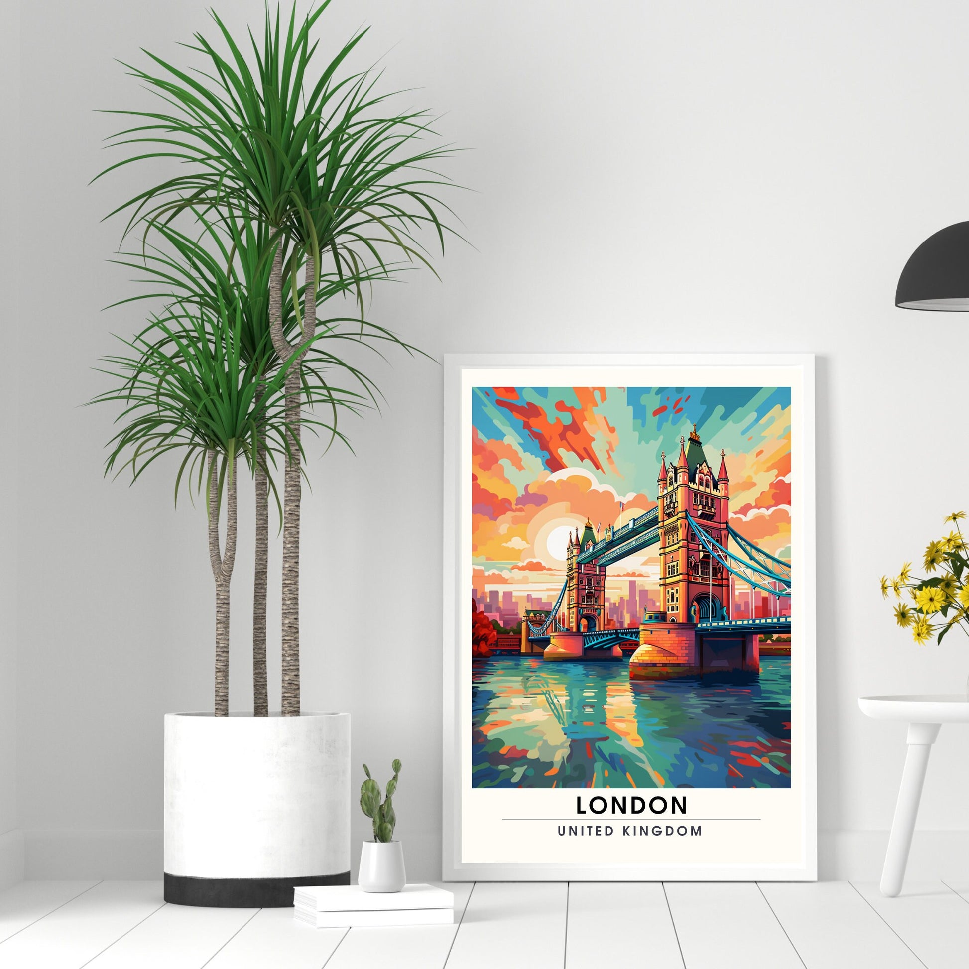 Affiche Londres | impression de voyage Londres | Impression Londres | Affiche Royaume-Uni